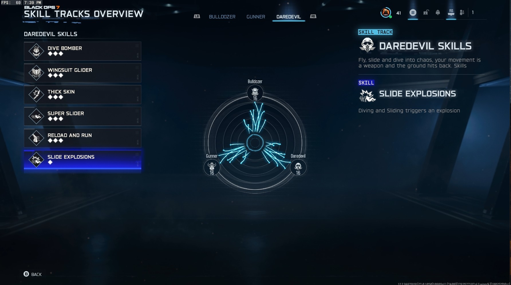 Skills and Skill Trees in Call of Duty: Black Ops 7 Endgame.