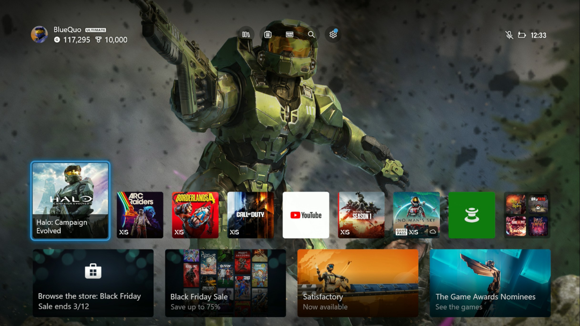 Нажмите кнопку Xbox