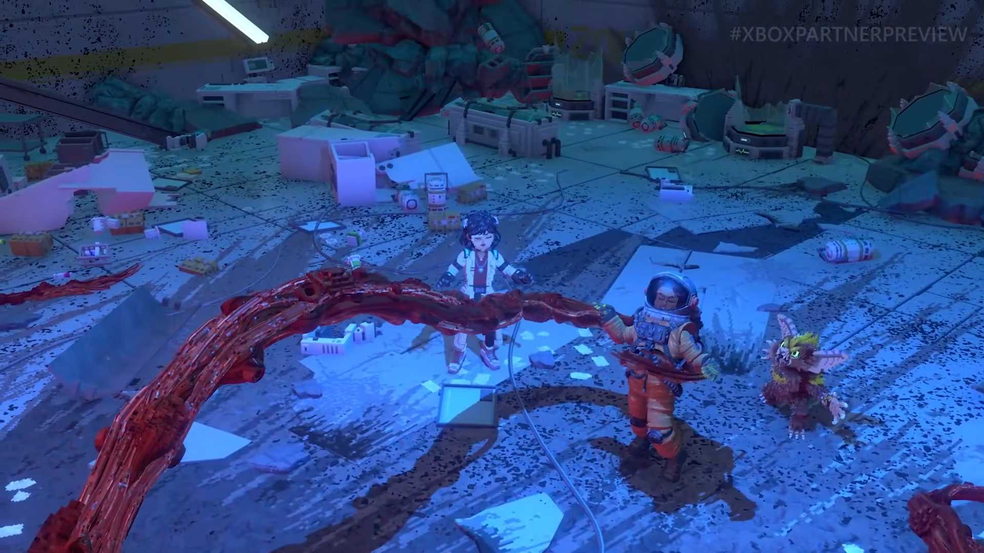 Screenshot of Echo Generation 2 during the Xbox Partner Preview (Nov. 2025).