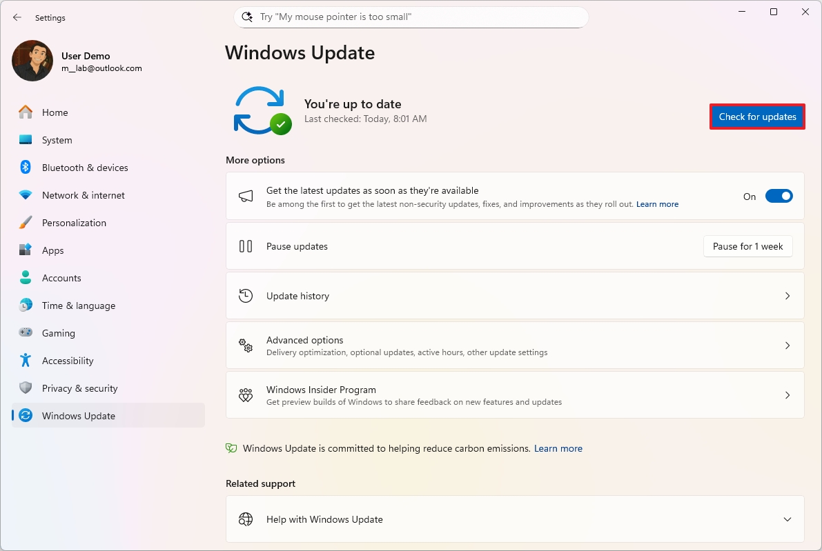 Copilot+ PC download Windows 11 updates