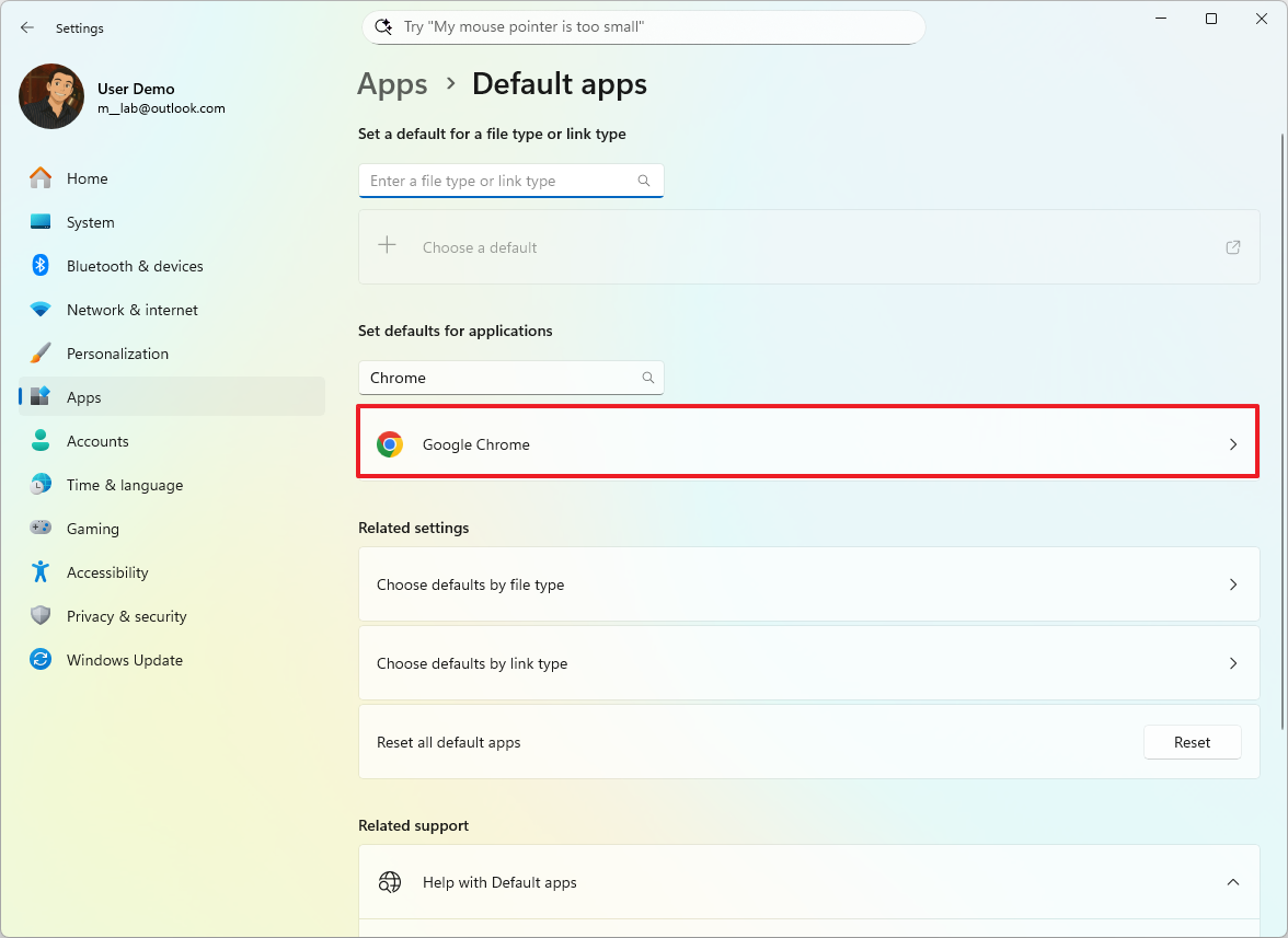 Windows 11 default apps