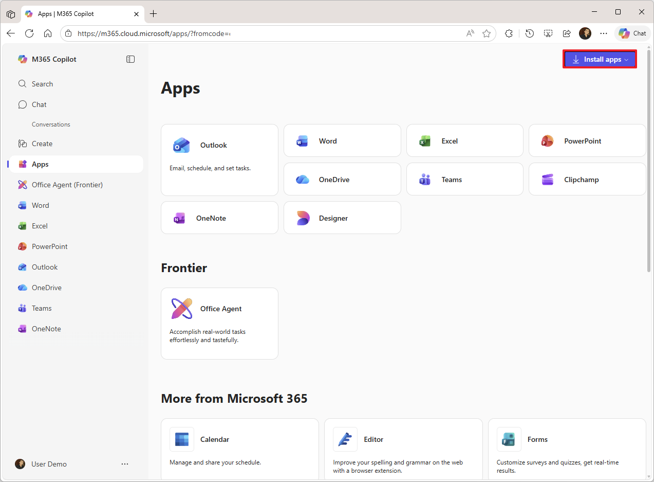Microsoft 365 apps download