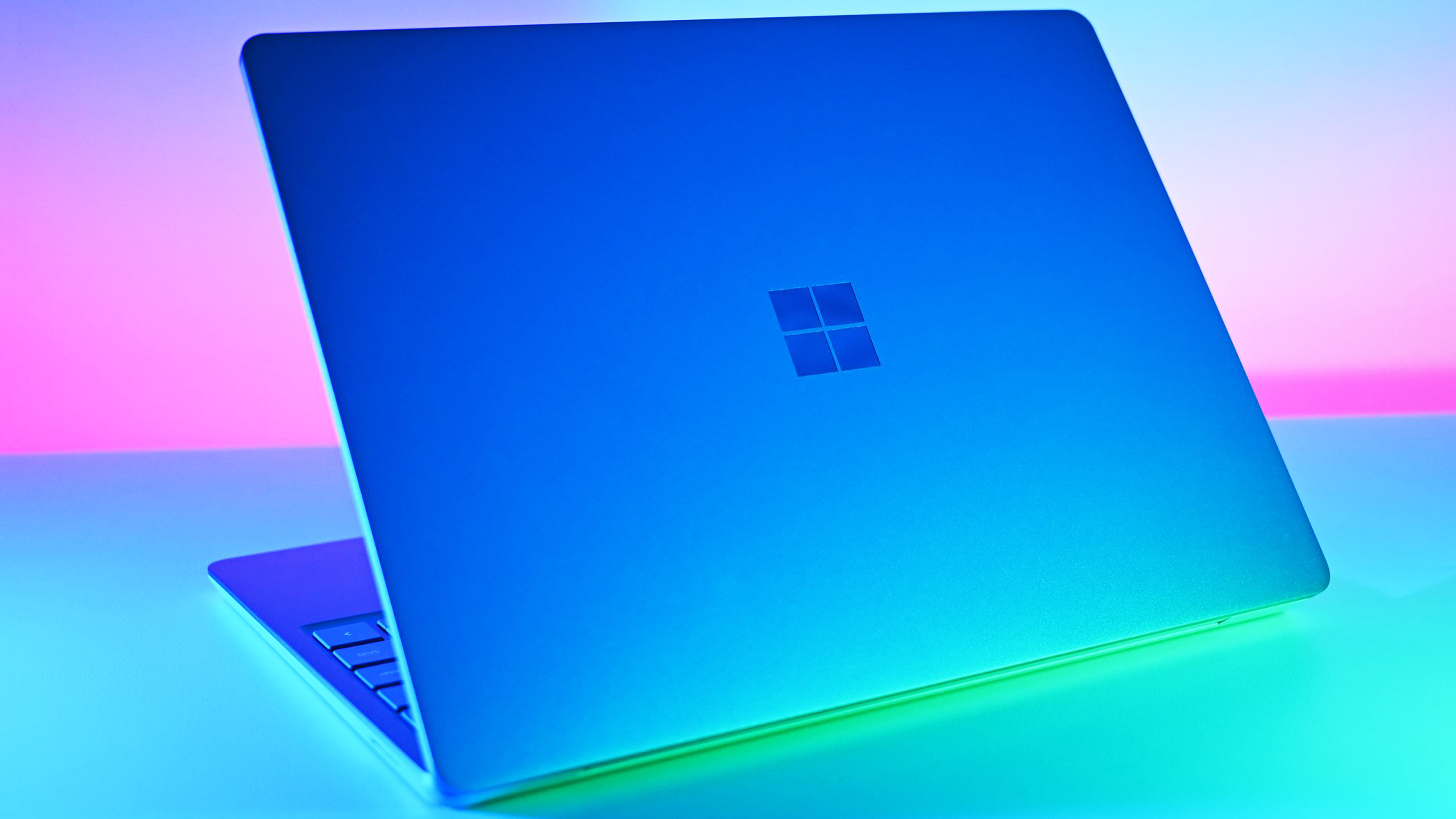 Top lid of the Surface Laptop