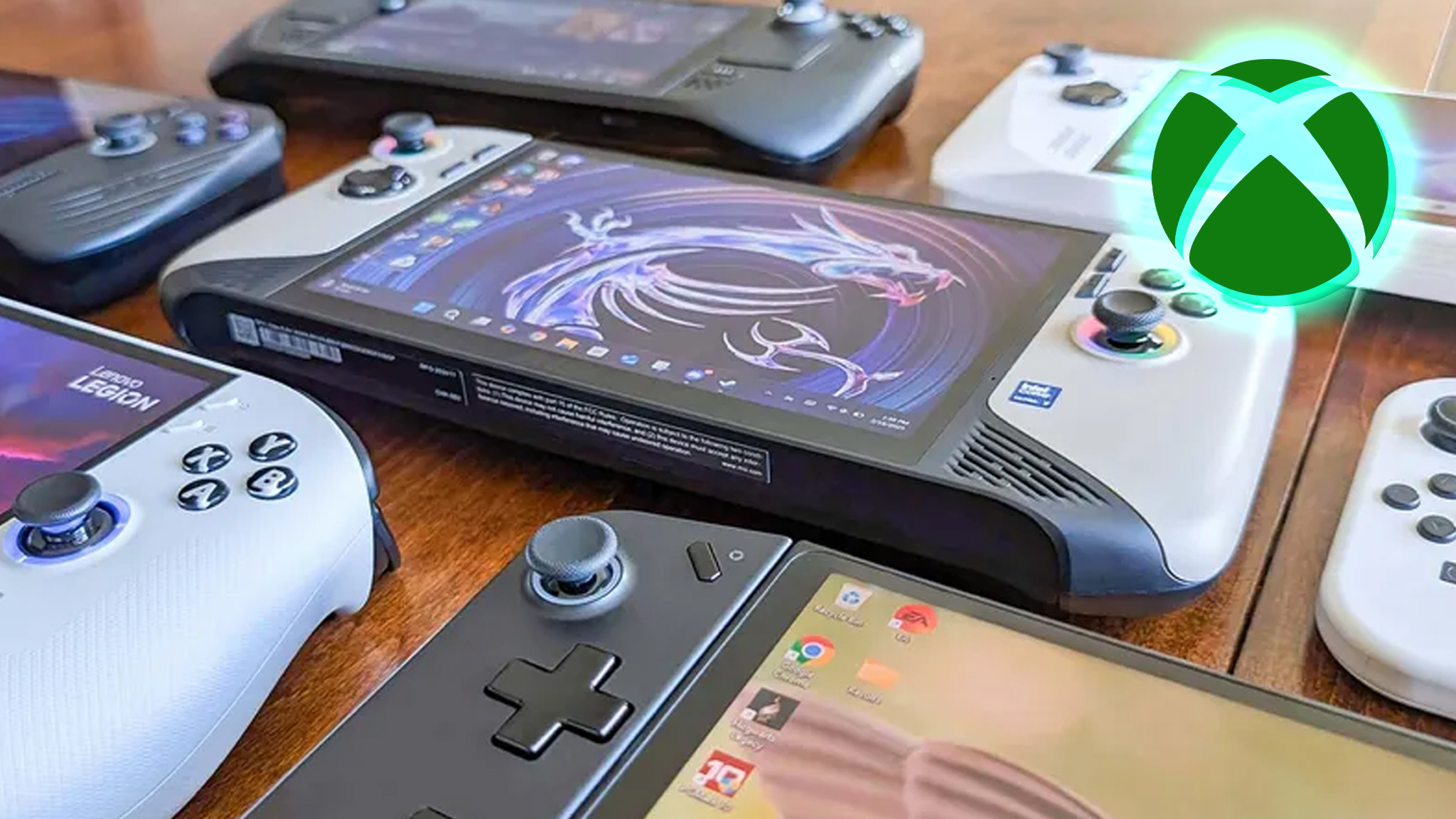 Несколько портативных игровых ПК на Windows