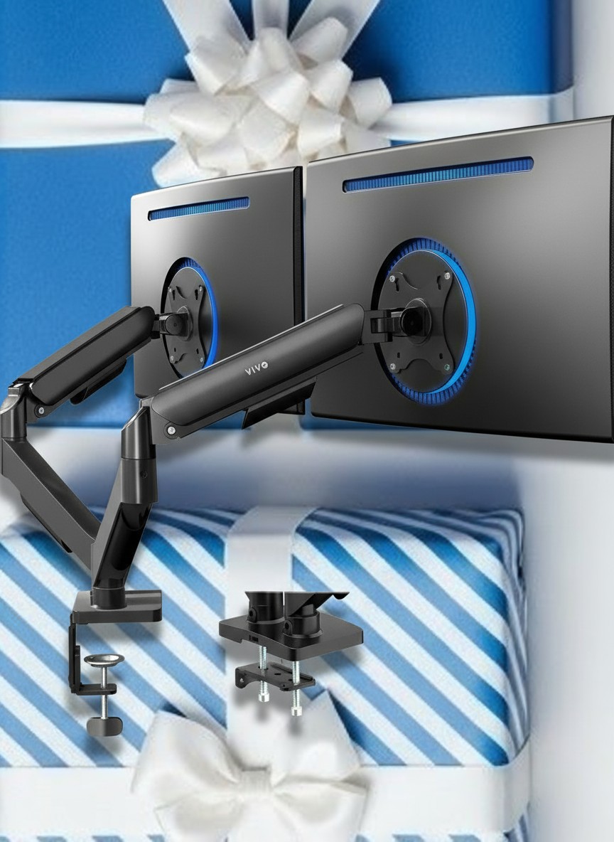 VIVO Dual Monitor Desk Mount