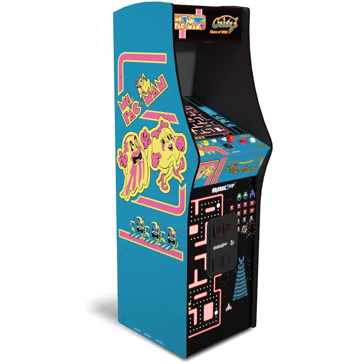 Ms. Pac-Man Galaga arcade machine
