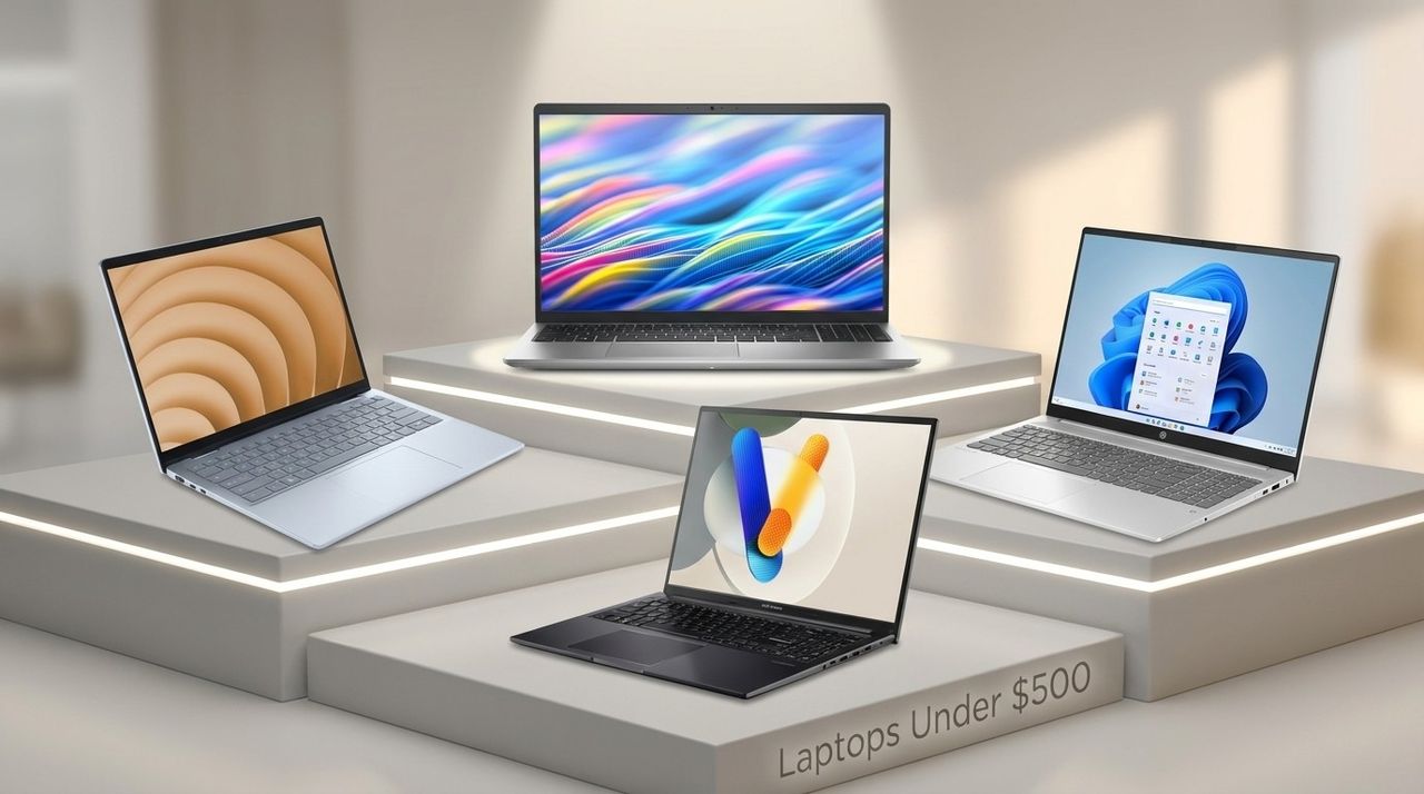 Топ-7 ноутбуков до $500 на Киберпонедельник 2025: Windows 11 по смешной цене! 🔥