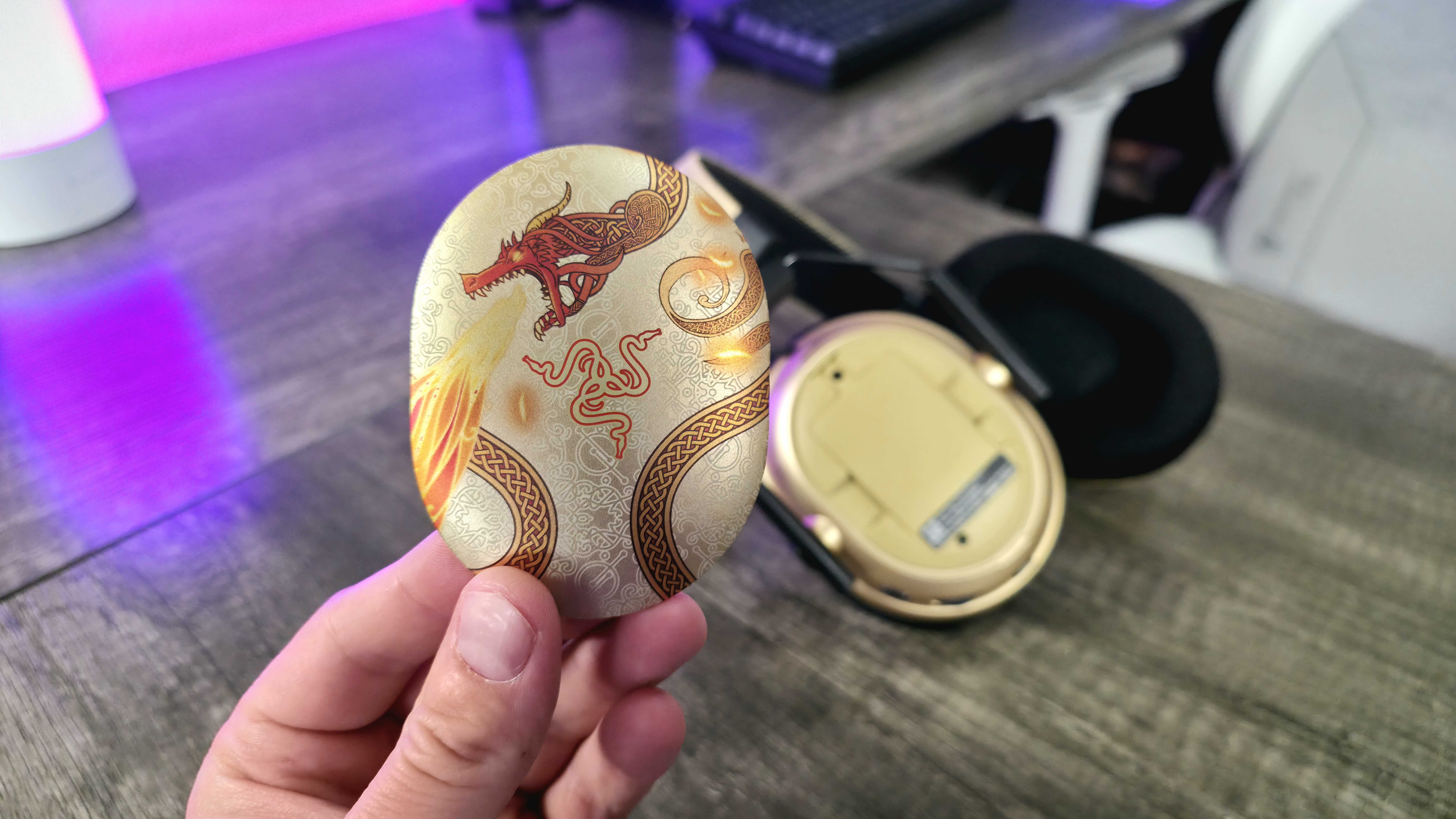 Image of the Razer Counter-Strike 2 Dragon Lore Collection.