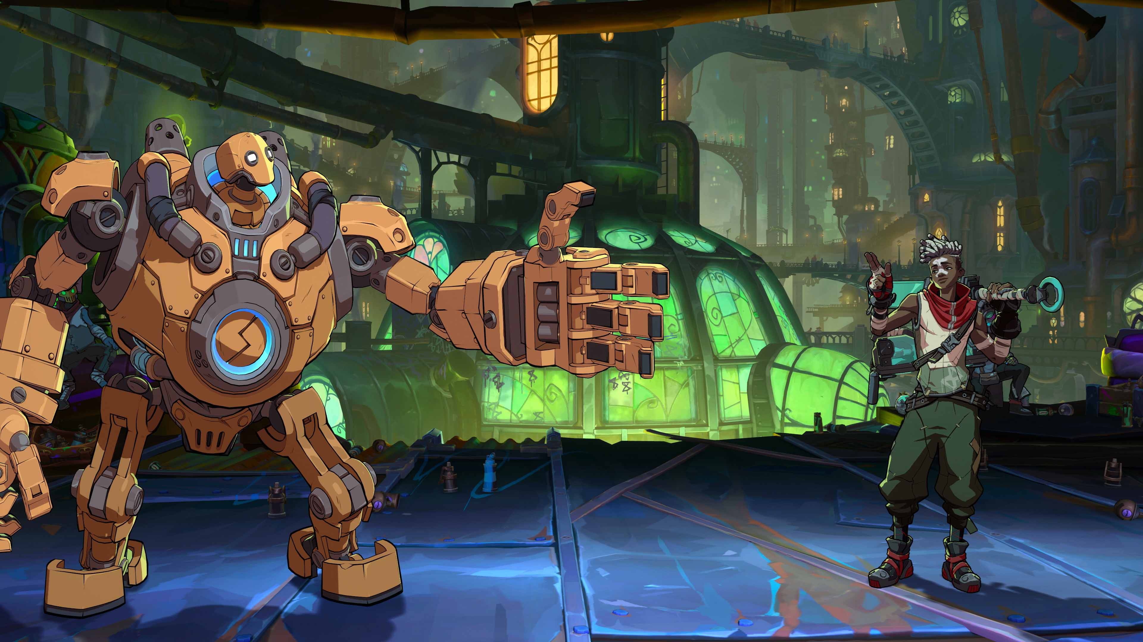 2XKO Blitzcrank and Ekko