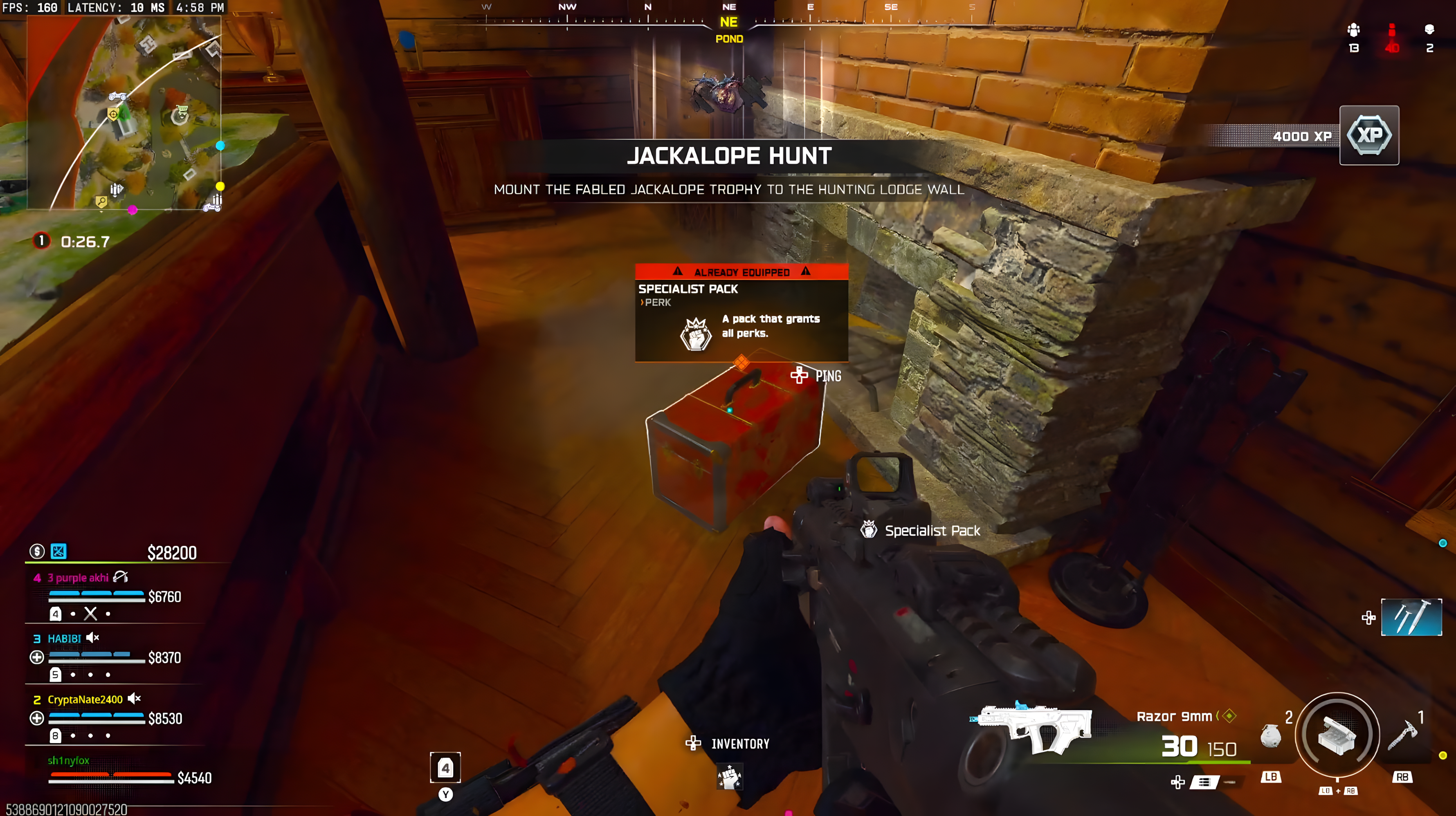 Completing the Jackalope Hunt Easter Egg in Call of Duty: Warzone
