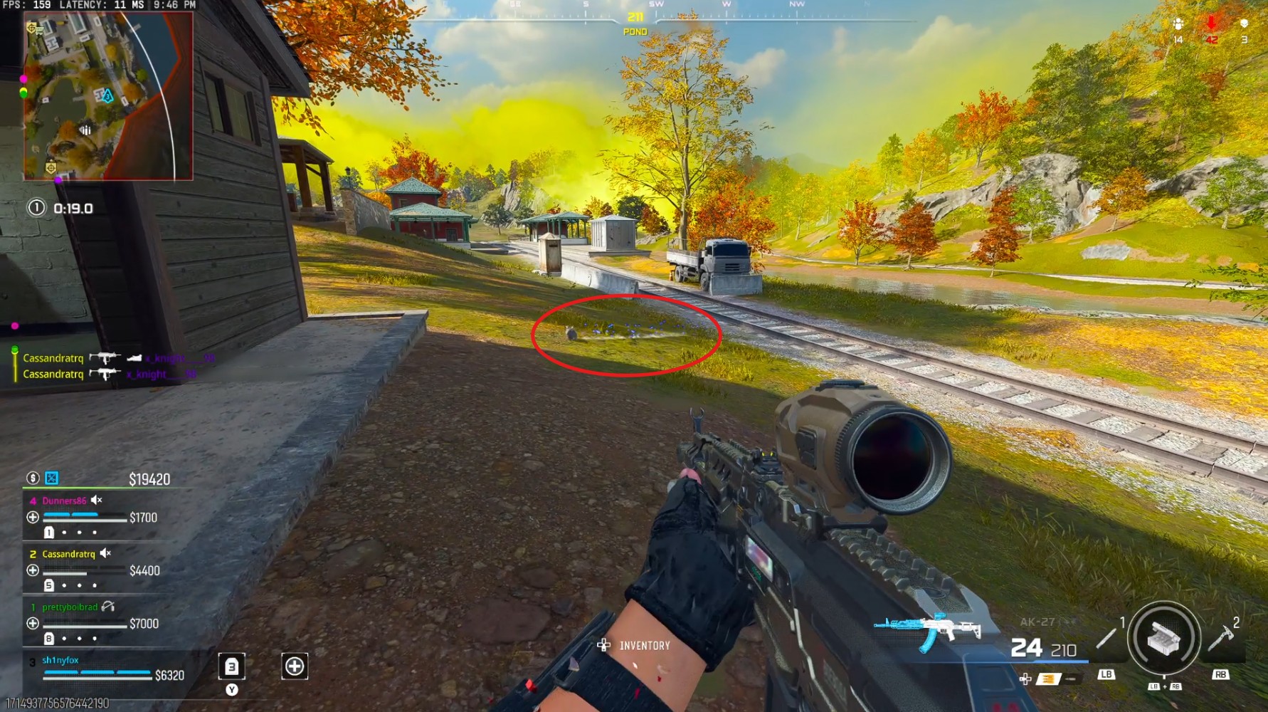 Hunting the Jackalope in Call of Duty: Warzone on Haven's Hollow.