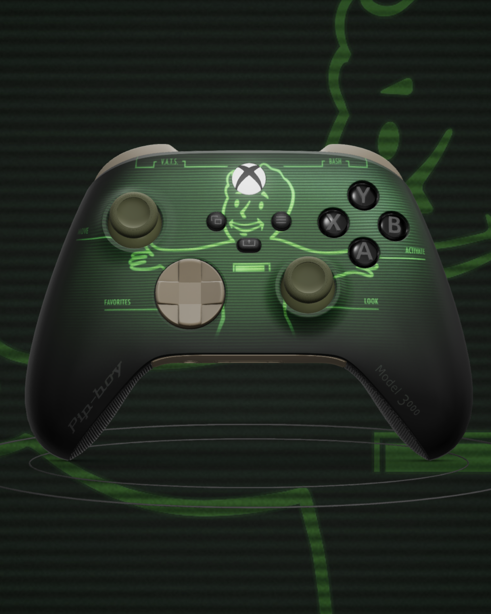 Xbox Design Lab Fallout Pip-Boy Special Edition Wireless Controller