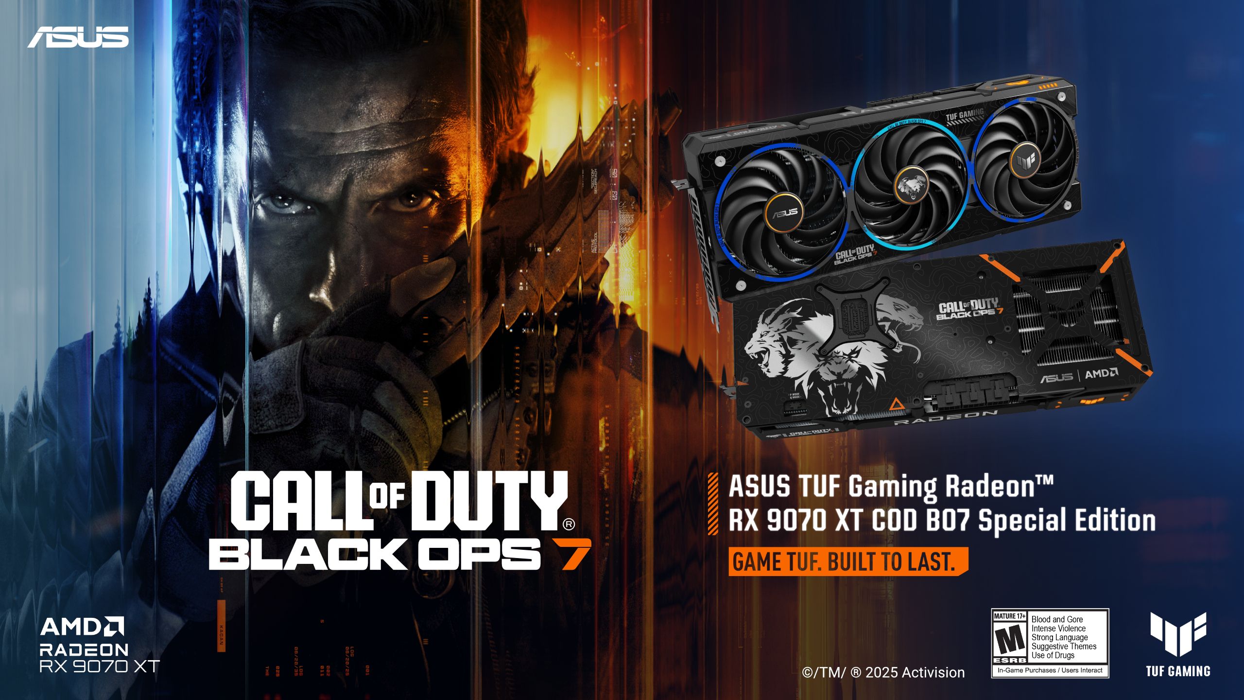 ASUS TUF Gaming Unveils Call of Duty Black Ops 7 Edition AMD Radeon RX 9070 XT