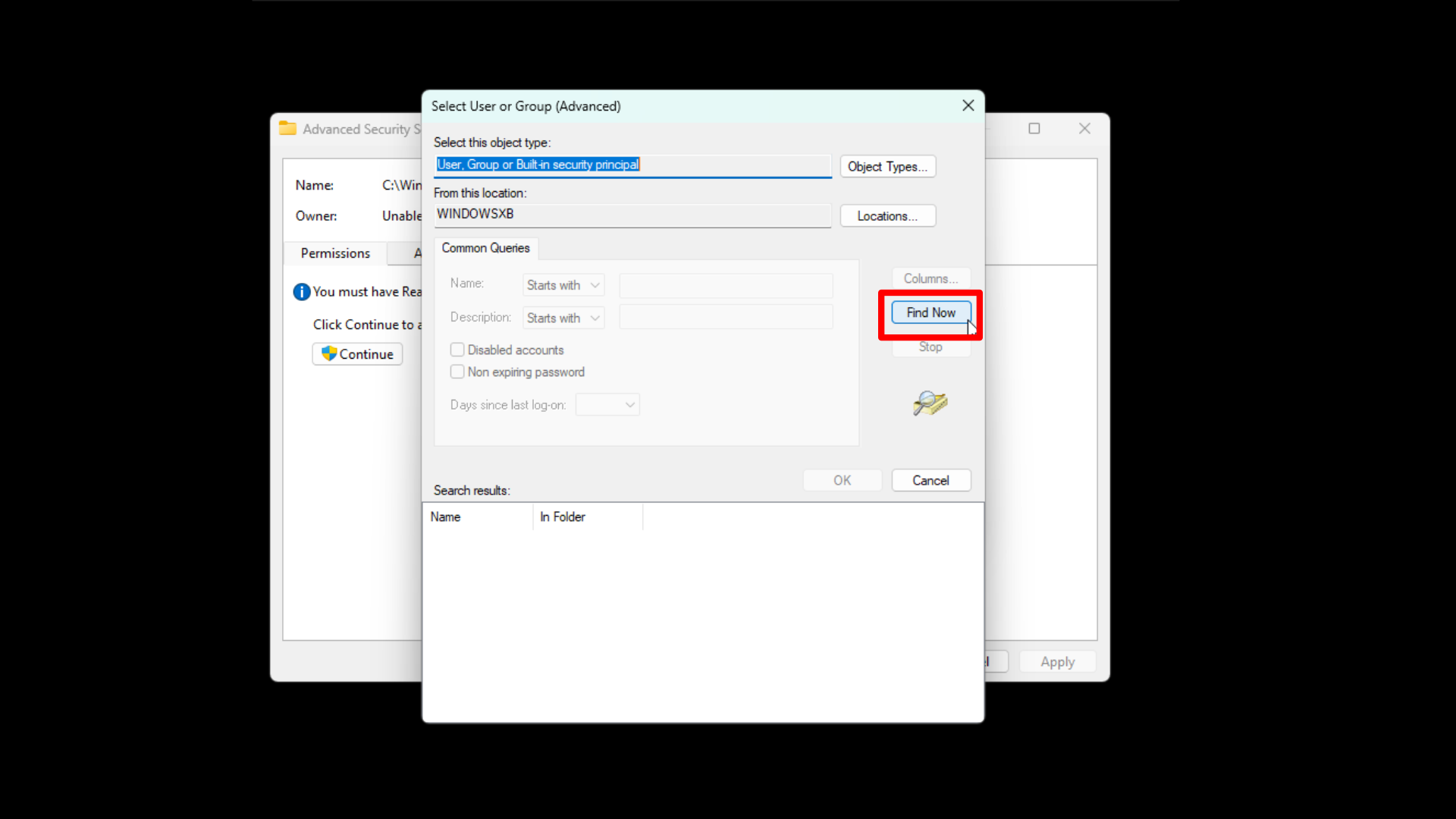 Пошаговое руководство по доступу к папкам WindowsApps