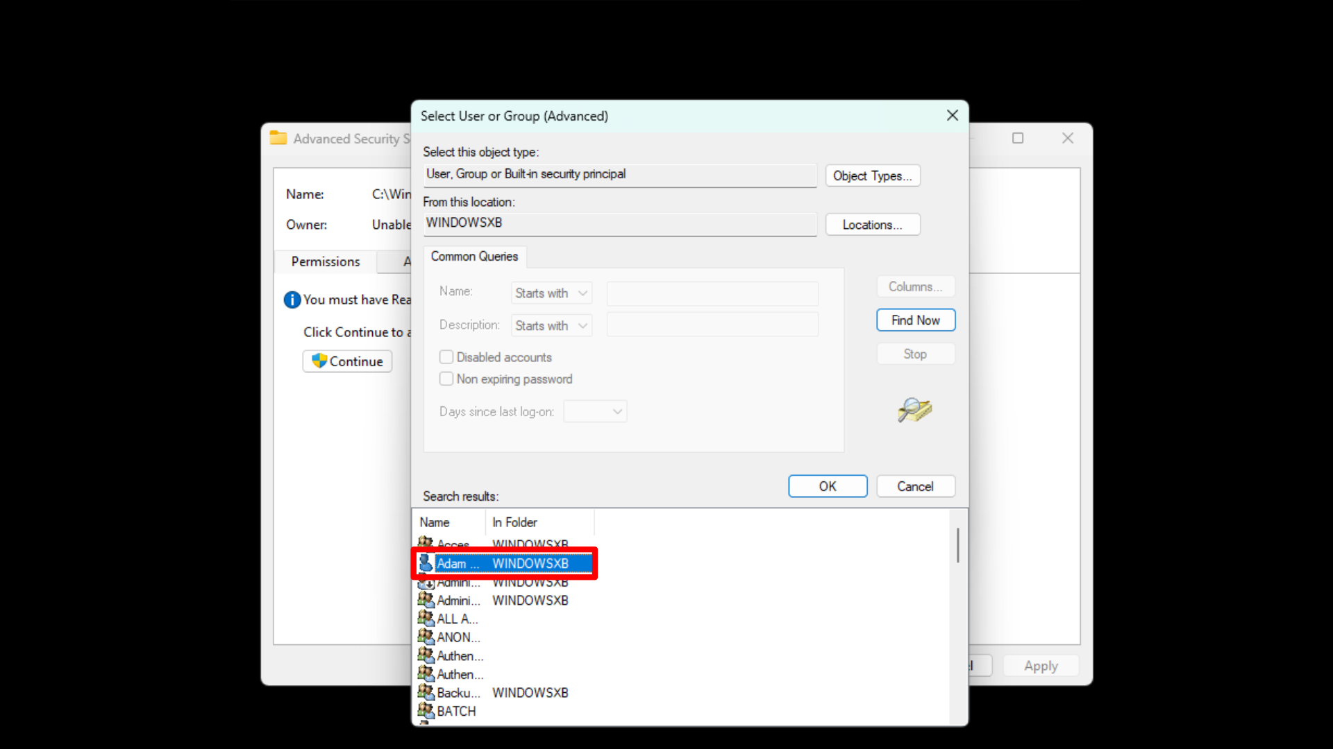 Пошаговое руководство по доступу к папкам WindowsApps