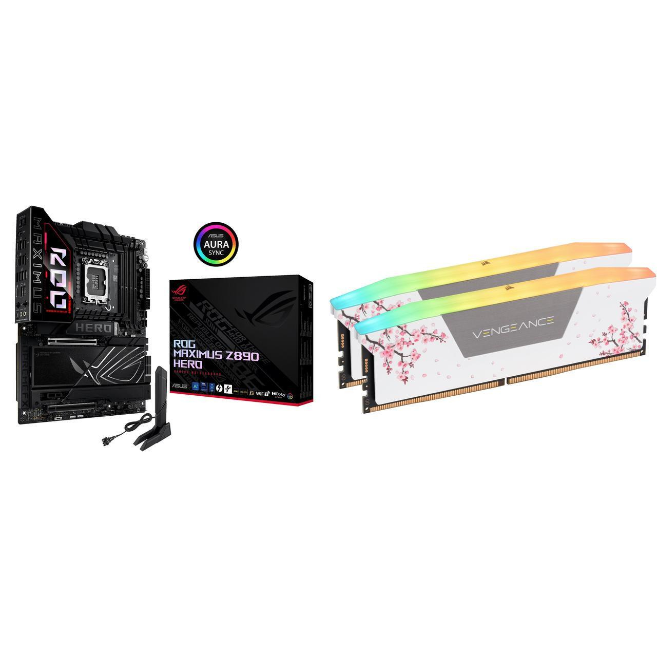 Corsair Vengeance 32GB DDR5 RGB bundle