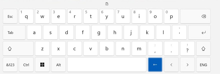 New UX: No overlay; dictation state animations are shown directly on the dictation key.
