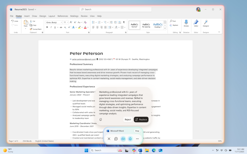 Copilot научили редактировать текст прямо под носом: новая фича для инсайдеров Windows