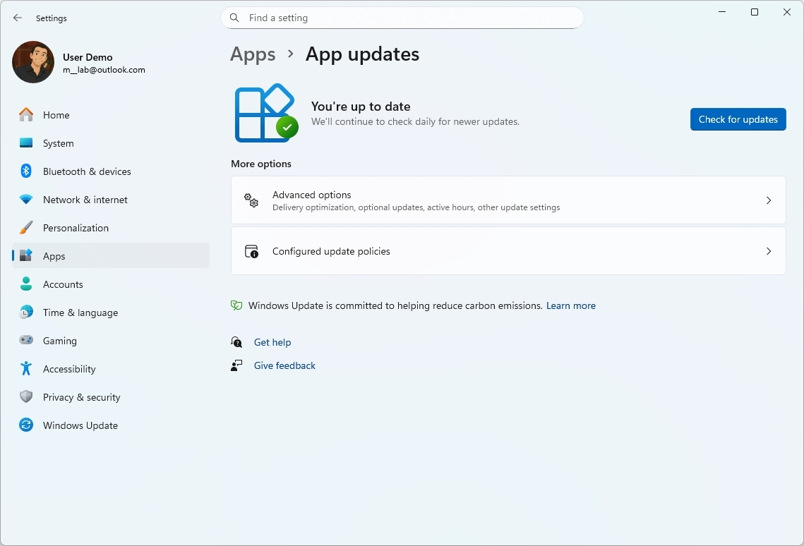 Windows 11 App Updates