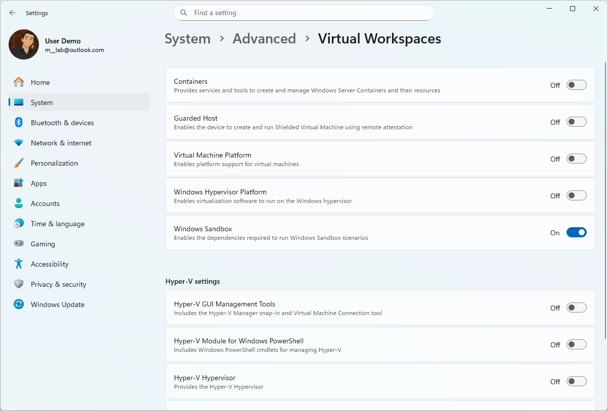Windows 11 Virtual Workspaces