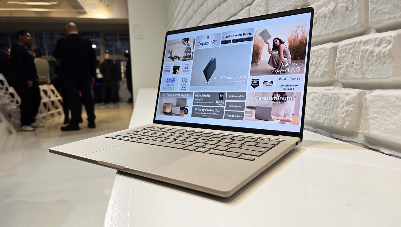 Изображение к статье: ASUS Zenbook A14: AI-бомба на Snapdragon X Plus за $799! Топ-ноутбук года с огромной скидкой - Laptops на MSReview.net