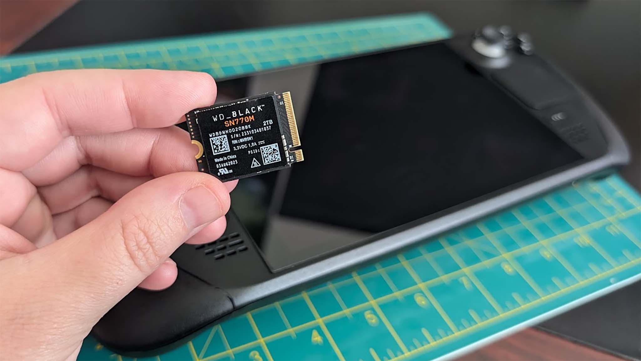 SSD перед Steam Deck