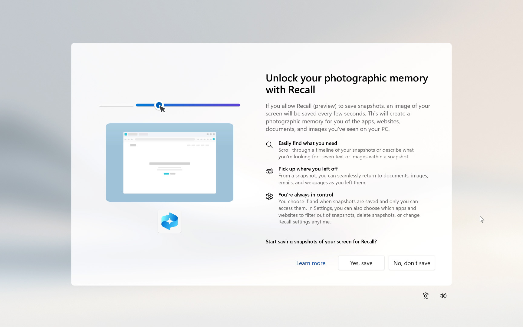 Windows 11 setup screen showing