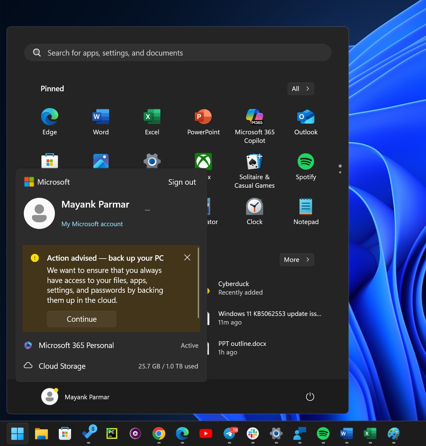 Изображение к статье: Microsoft заставляет пользоваться OneDrive и Bing в Windows 11: снова навязчивые предложения - Windows 11 на MSReview.net