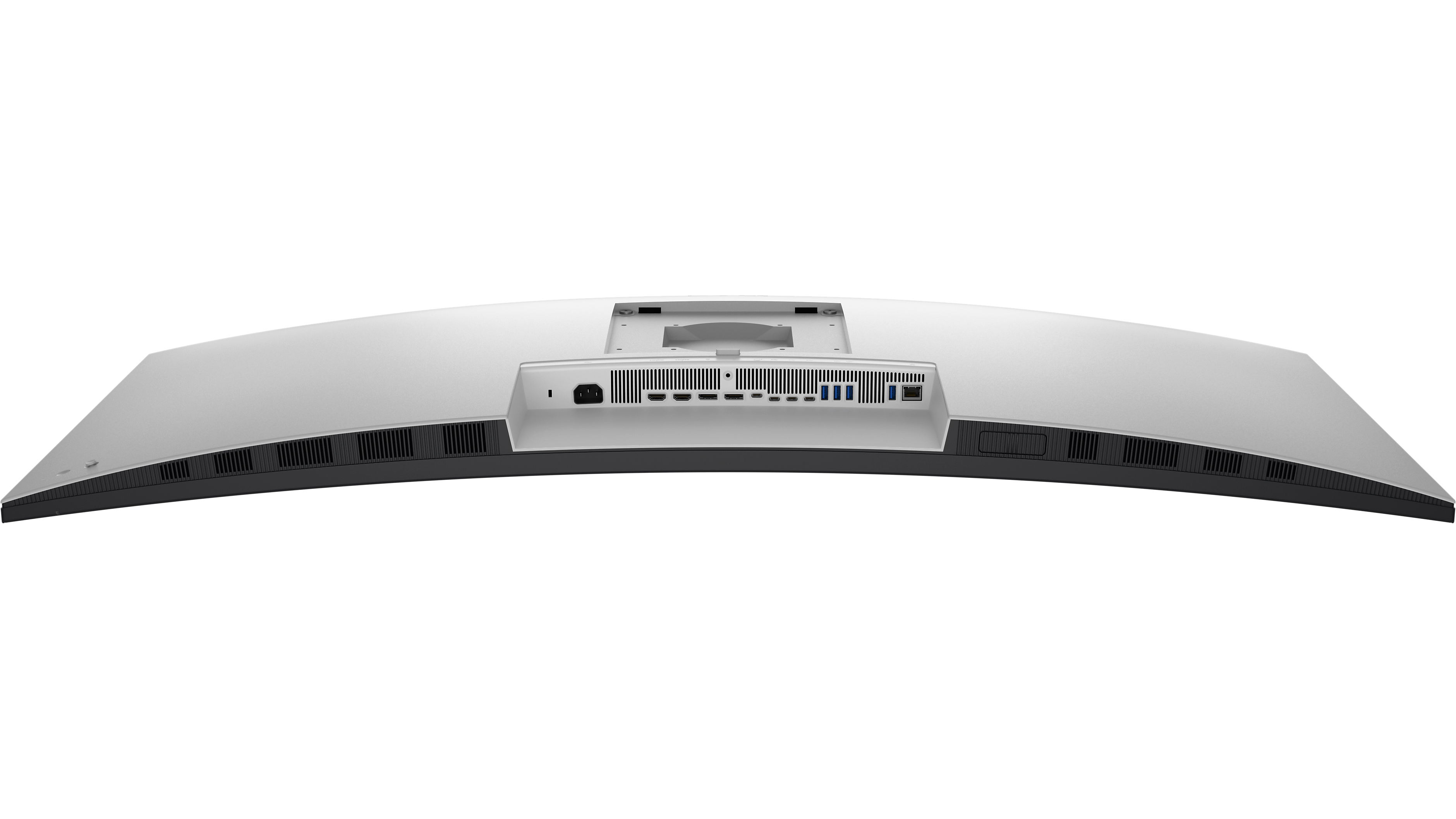 Ports on the back of Dell UltraSharp 52