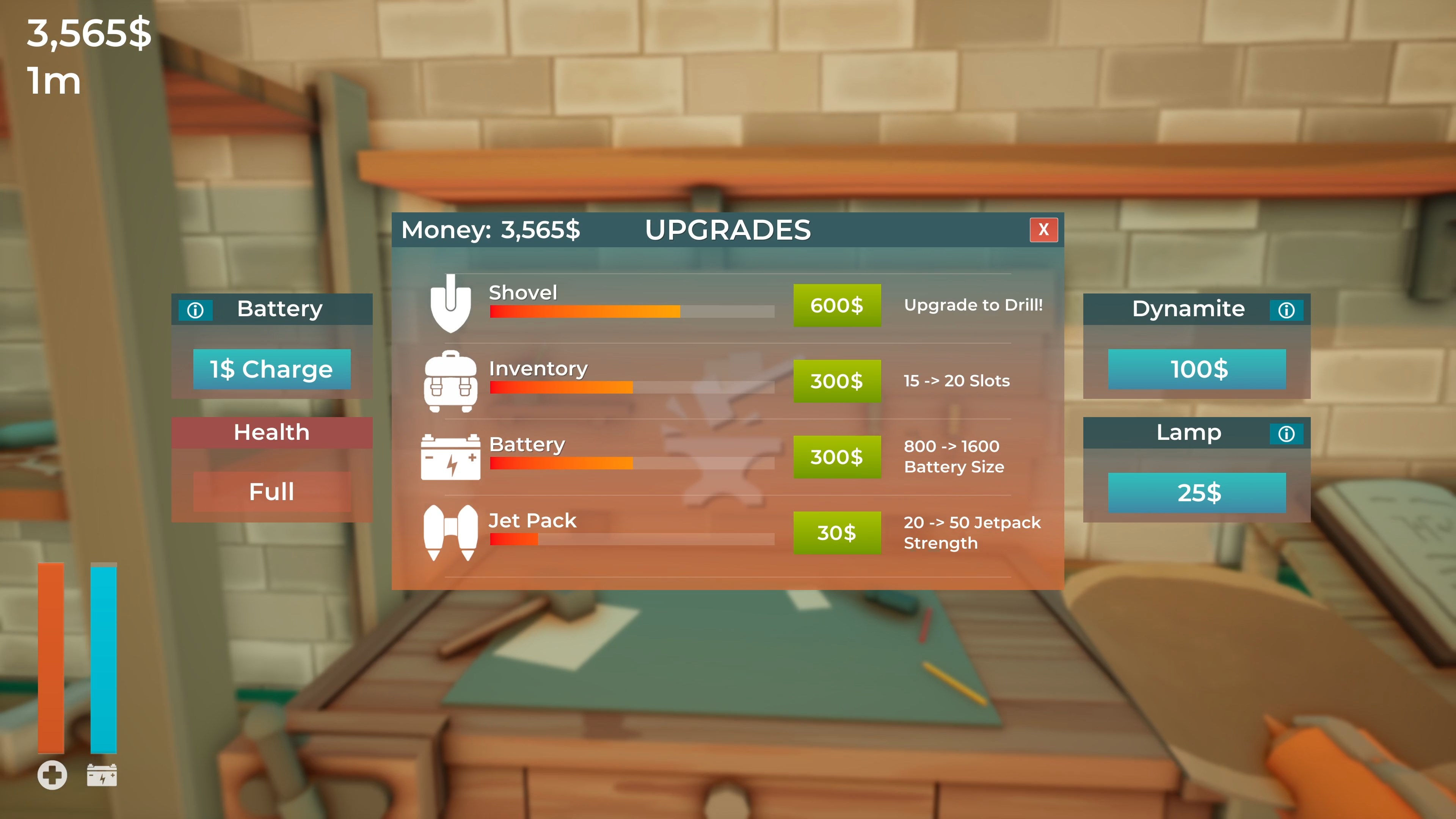 A Game About Digging a Hole