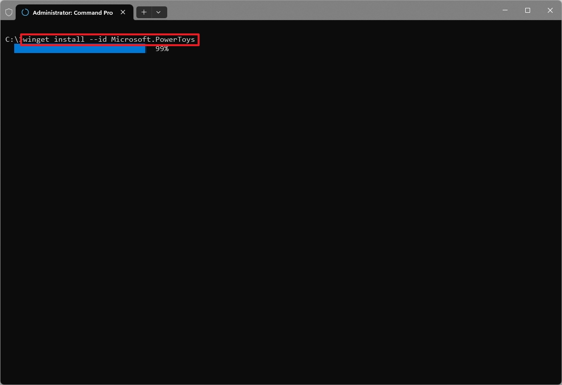 winget install PowerToys