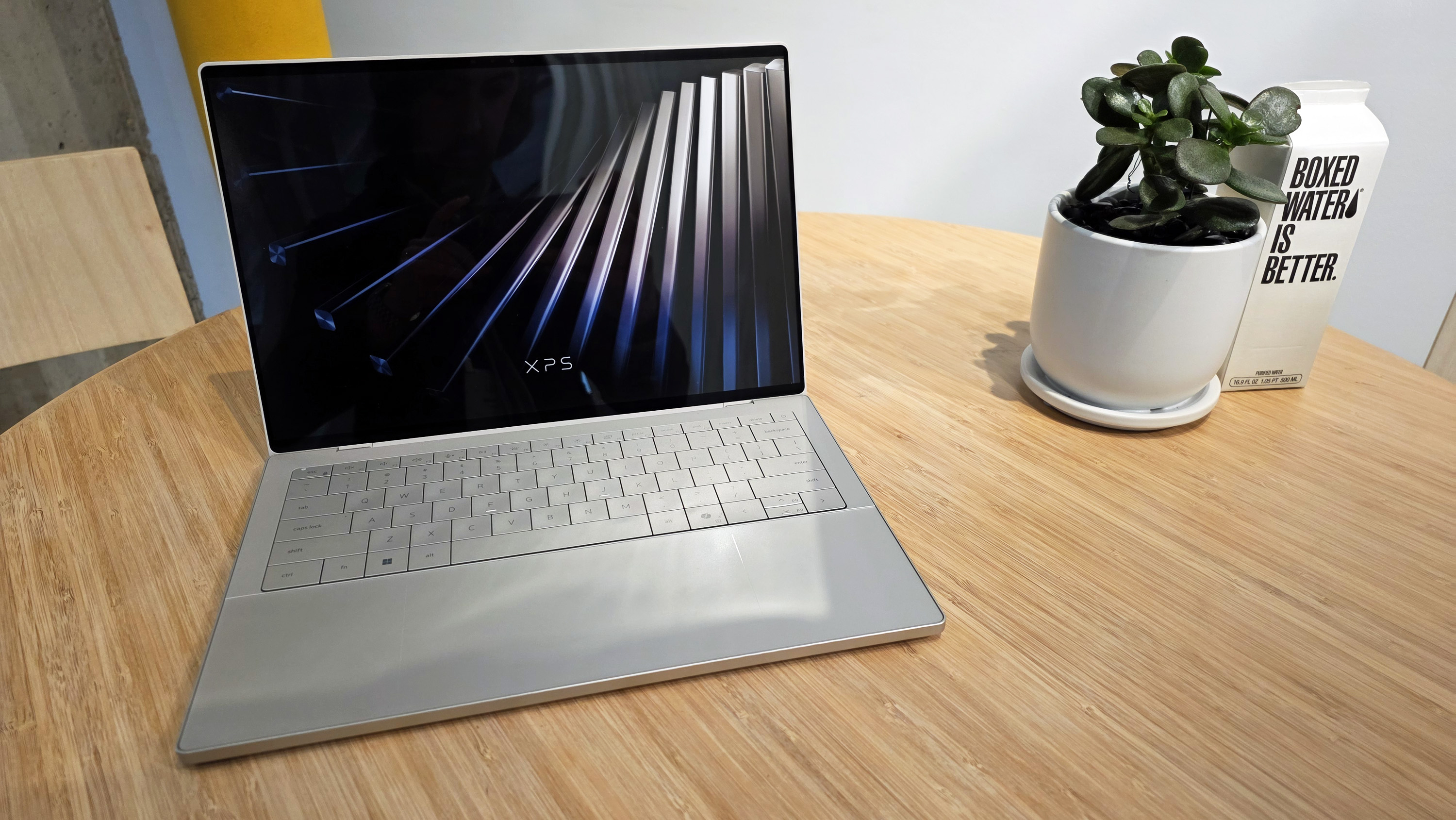 Close up image of the new Dell XPS 14 for 2026.