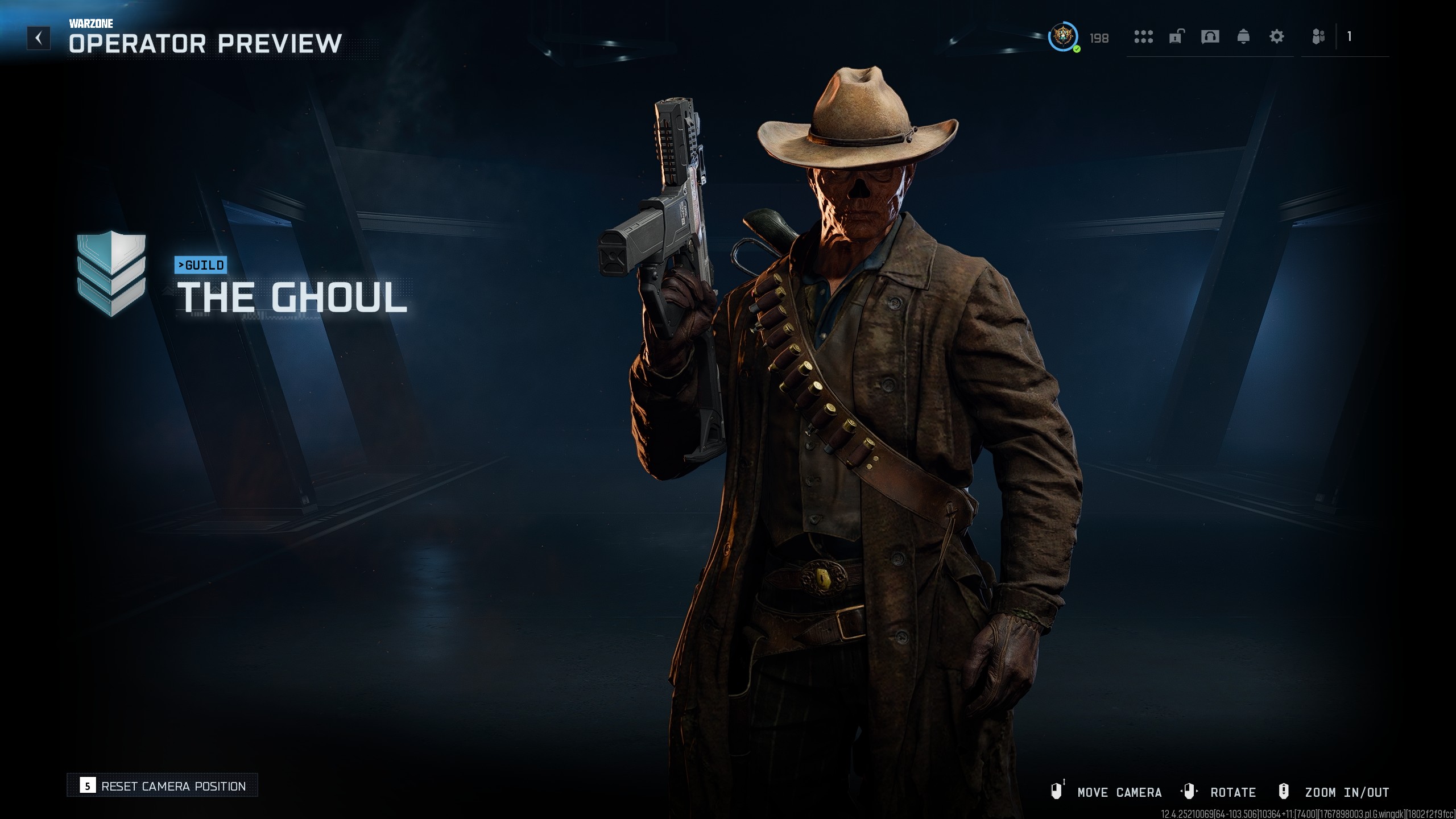 A preview of The Ghoul Fallout operator in Call of Duty: Black Ops 7