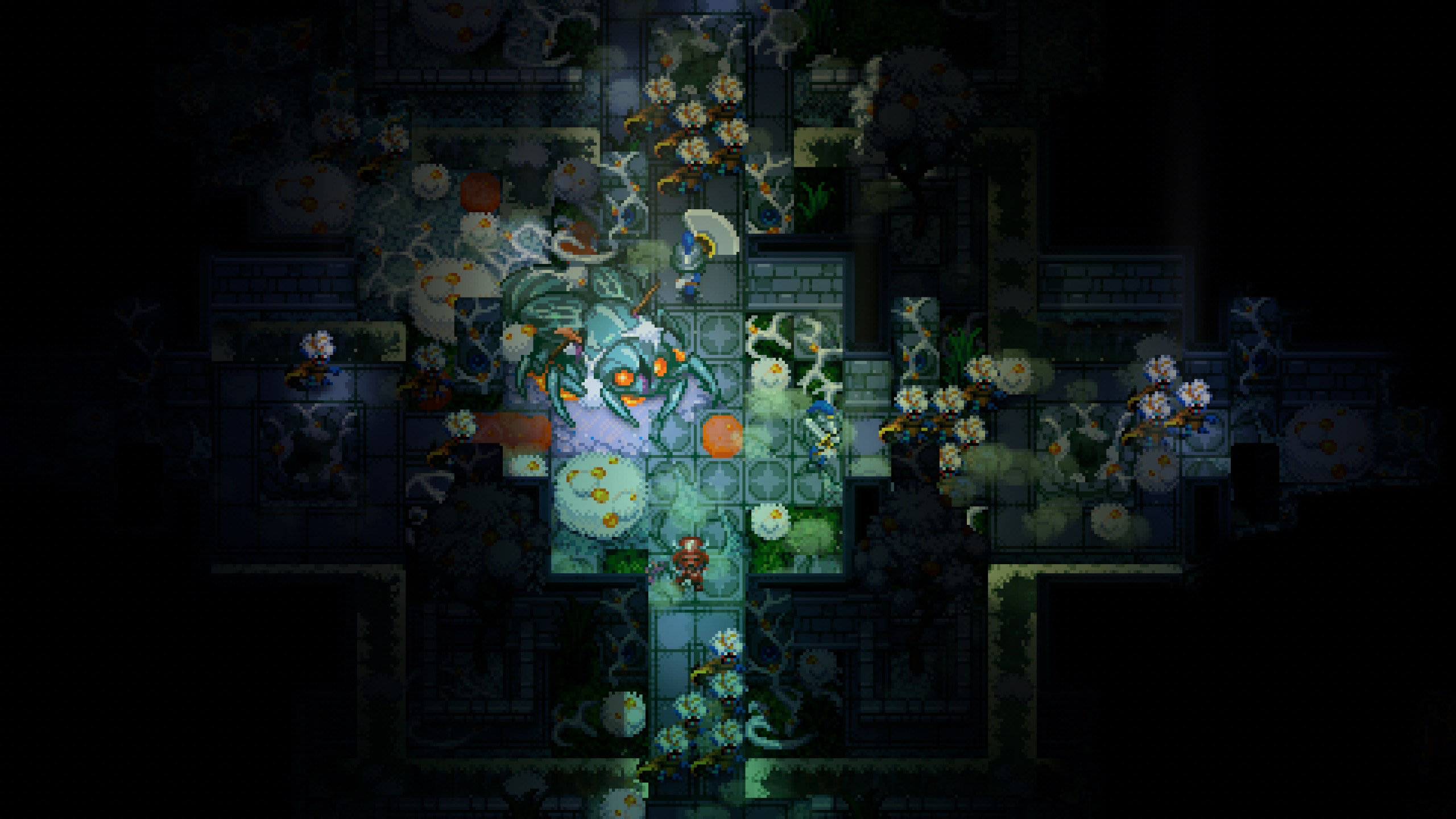 Core Keeper gameplay screenshots.