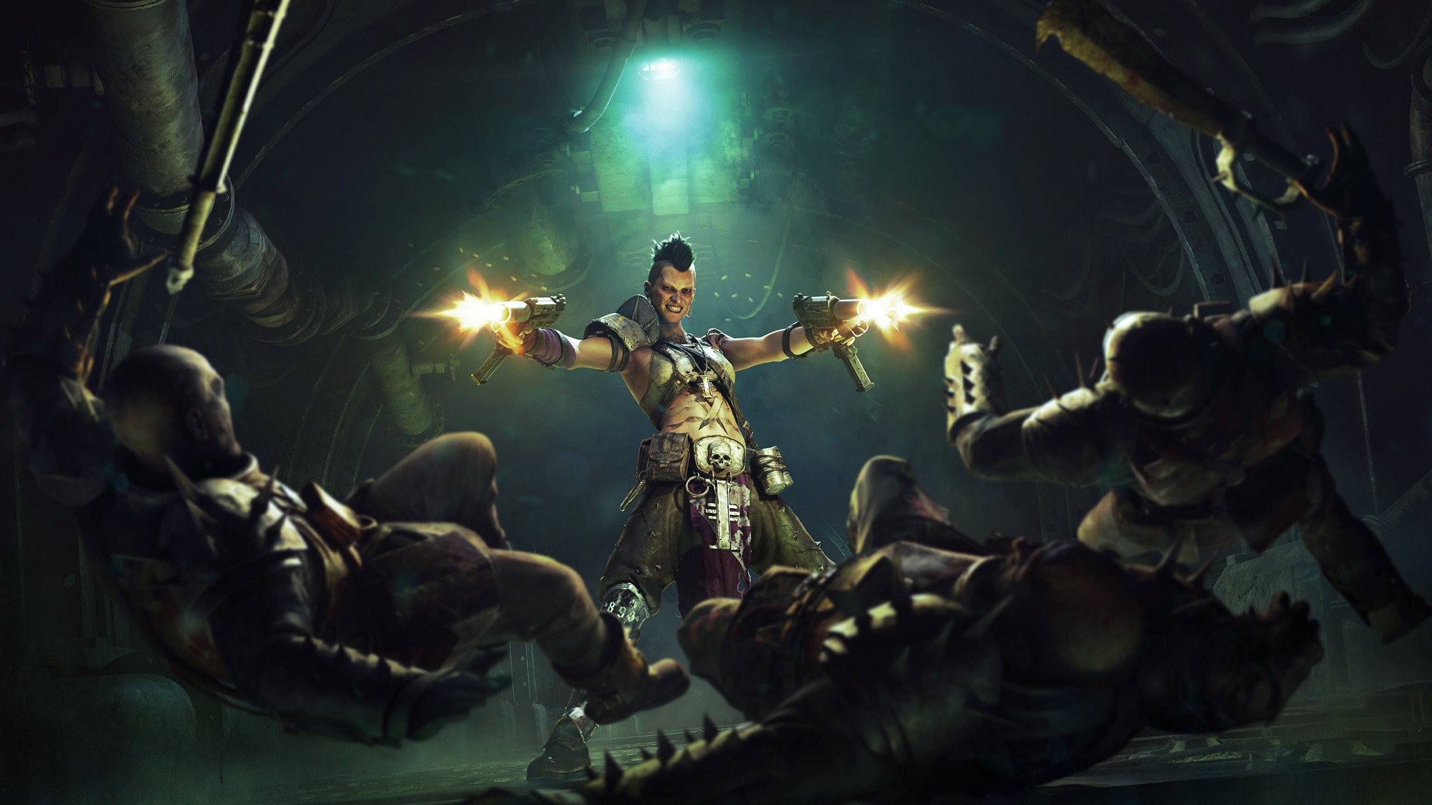 Промо-арт игры Warhammer 40,000: Darktide