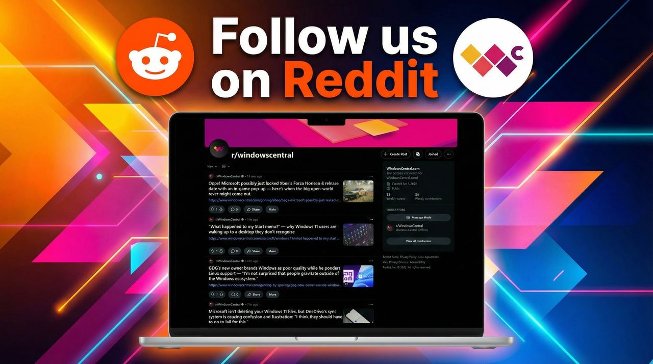 Изображение к статье: Мы теперь на Reddit! Заходите в наш сабреддит r/windowscentral - Microsoft на MSReview.net