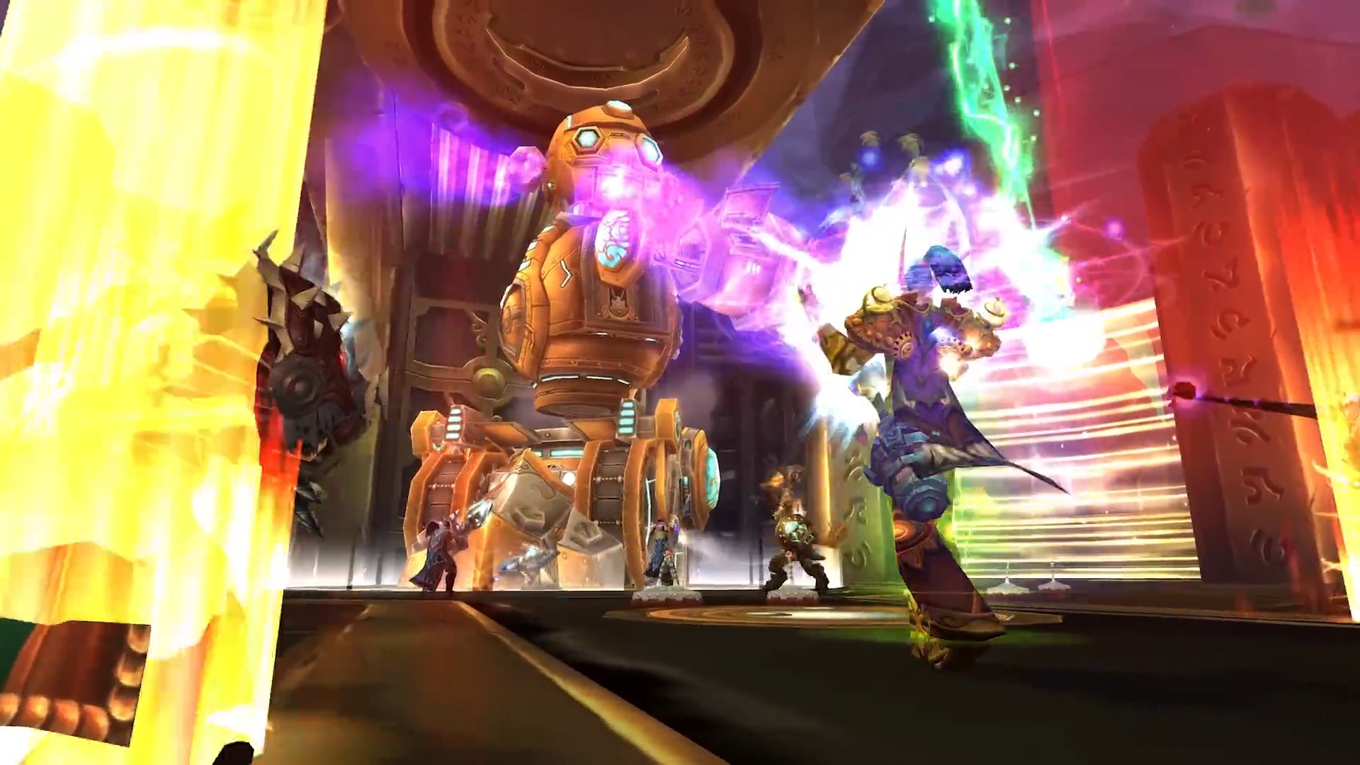 Trailer screenshot of Mimiron from World of Warcraft: Wrath of the Lich King Classic's Secrets of Ulduar Raid