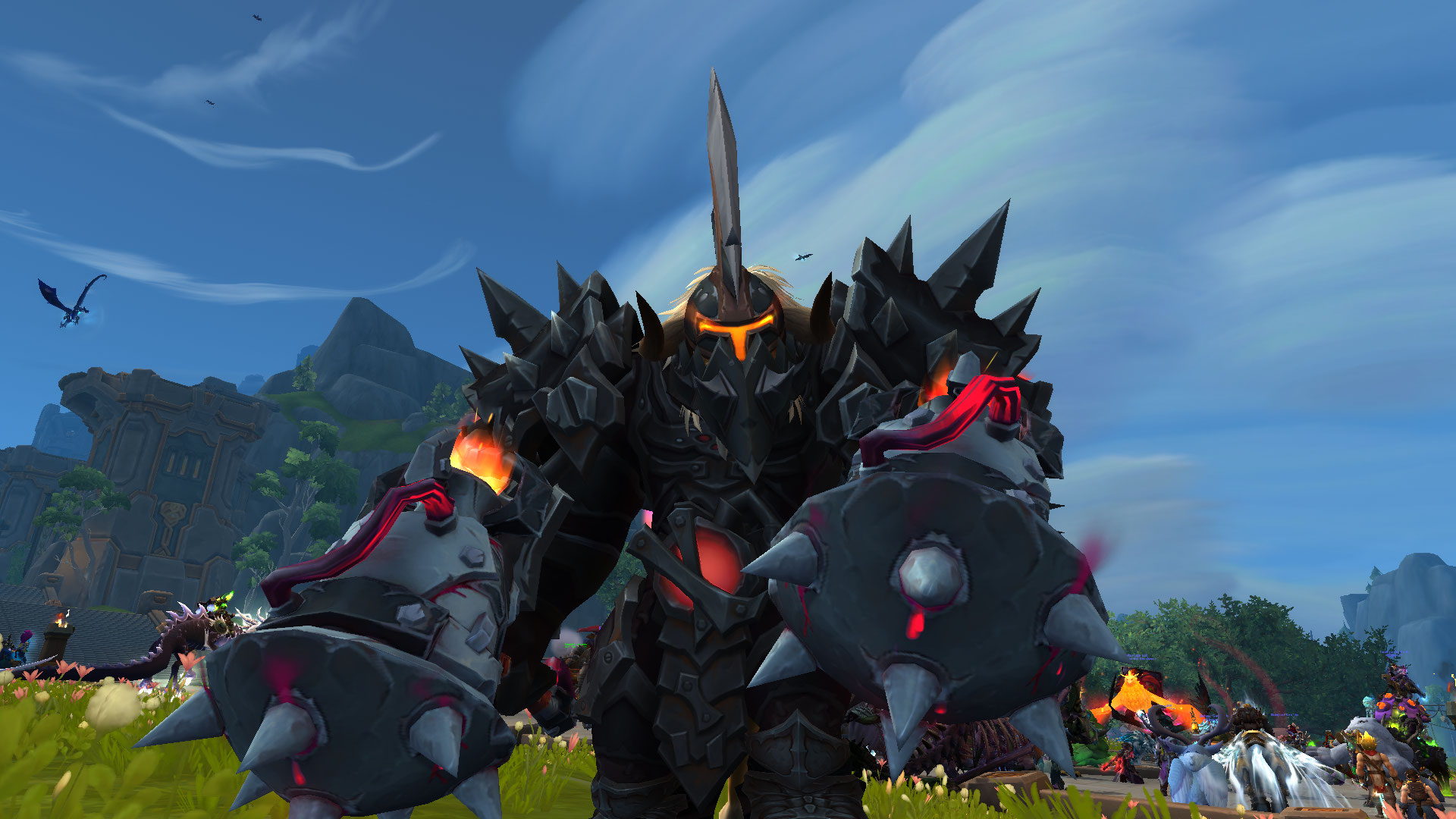 Таурен-воин в World of Warcraft