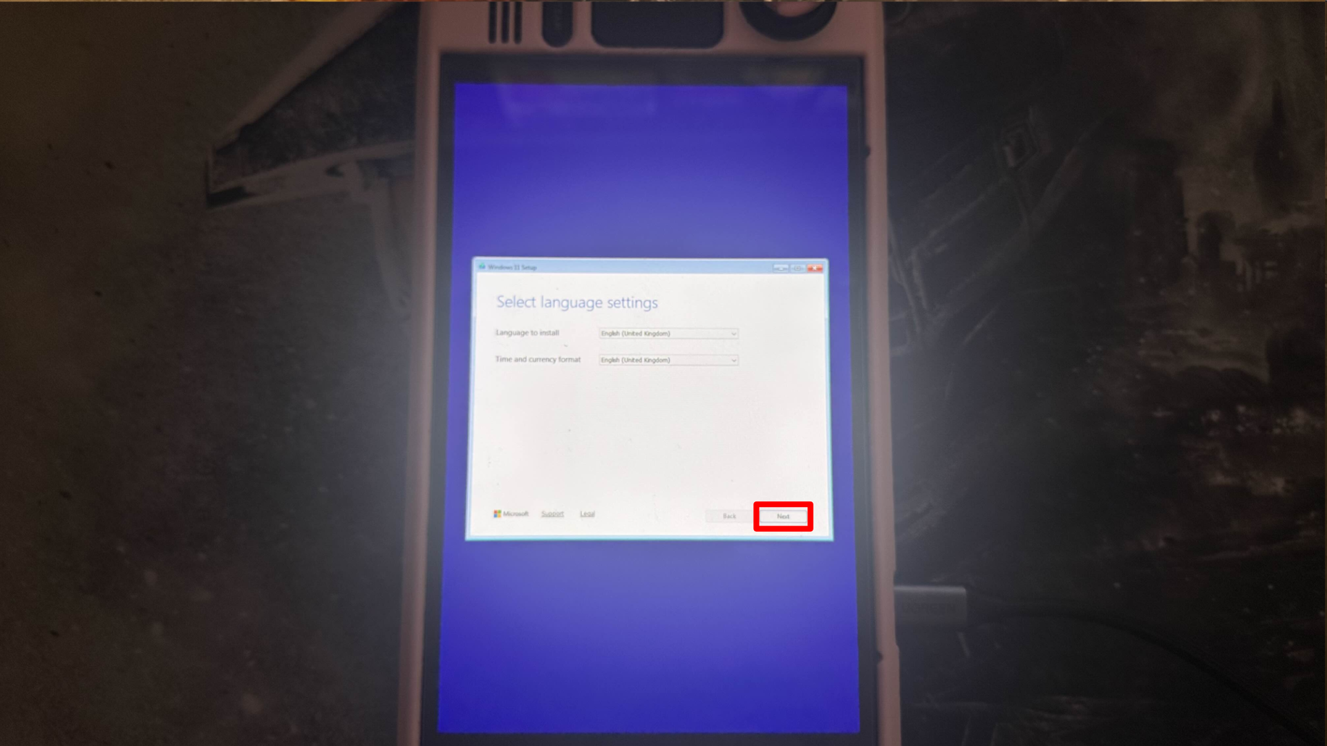 Установка Windows