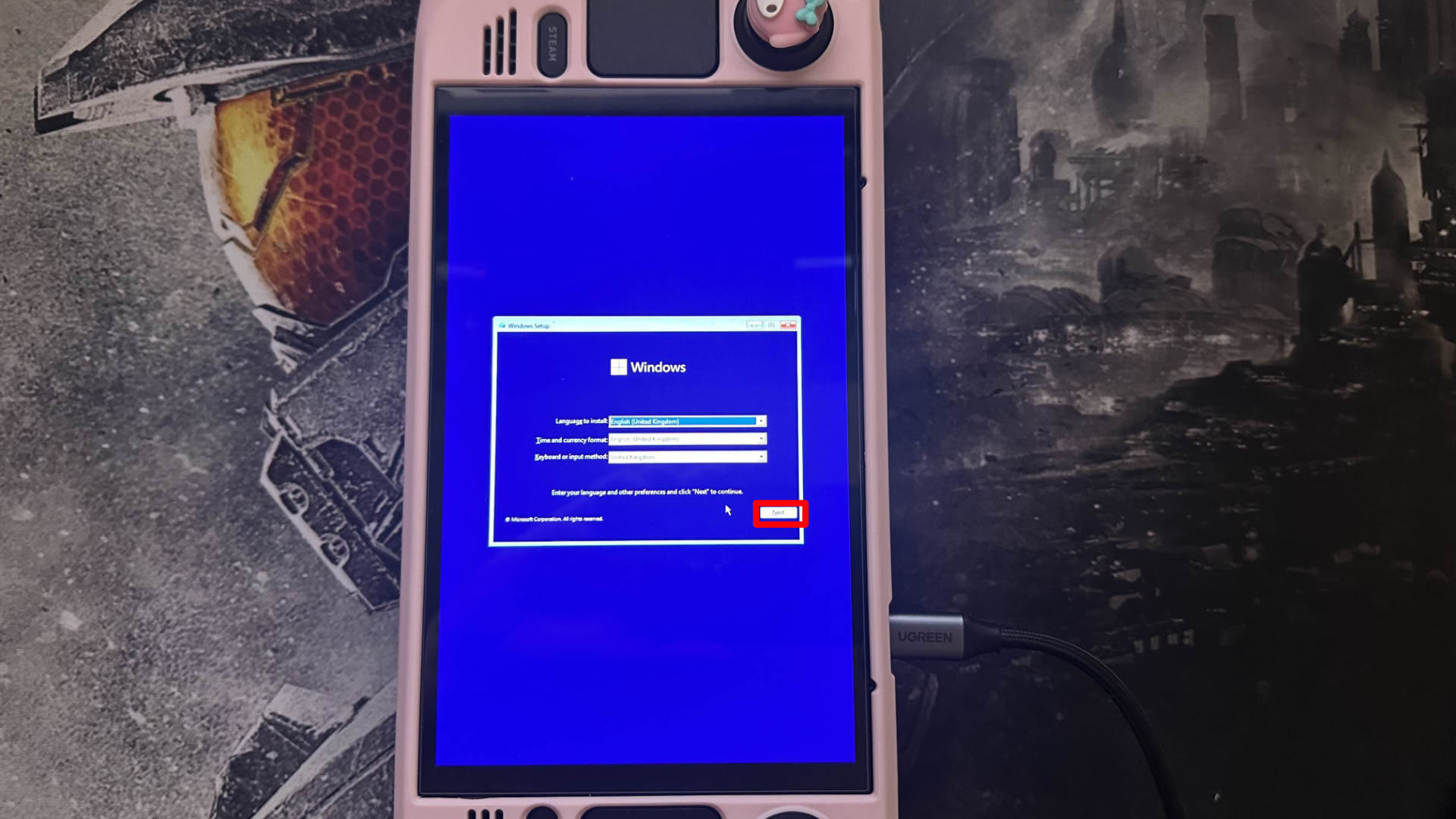 Выбор языка