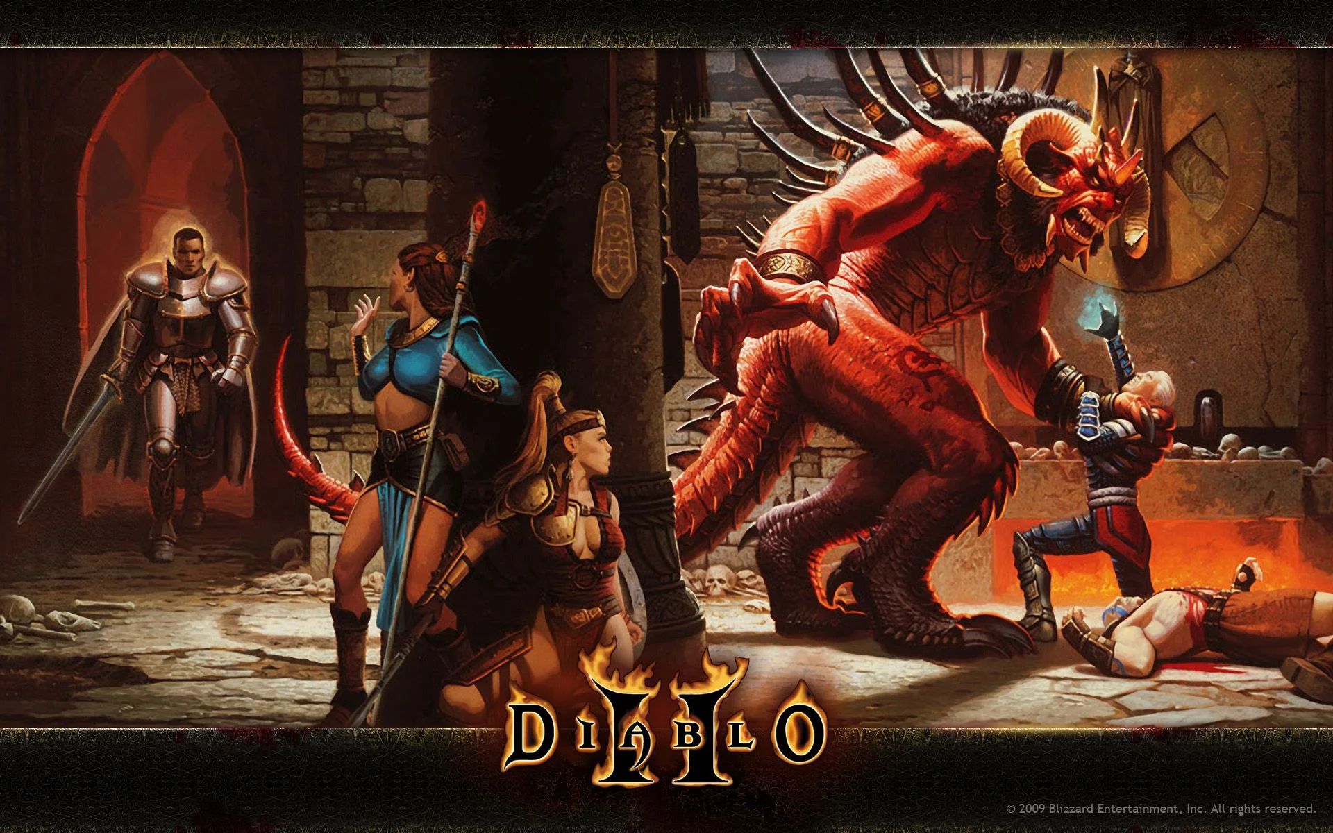 Diablo 2 original artwork