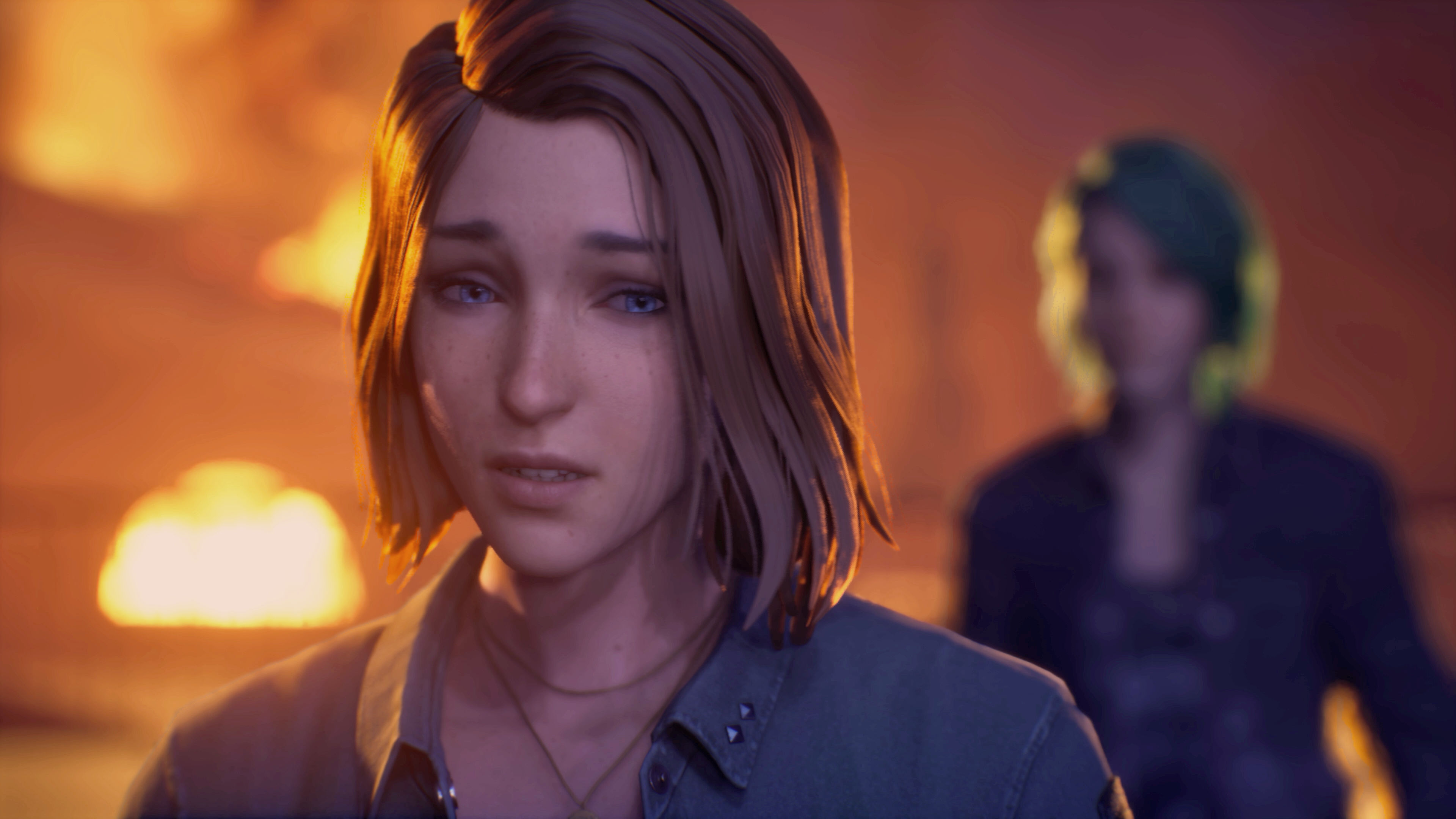 Max and Chloe reunite in Life is Strange: Reunion to save Caledon University from a fire.