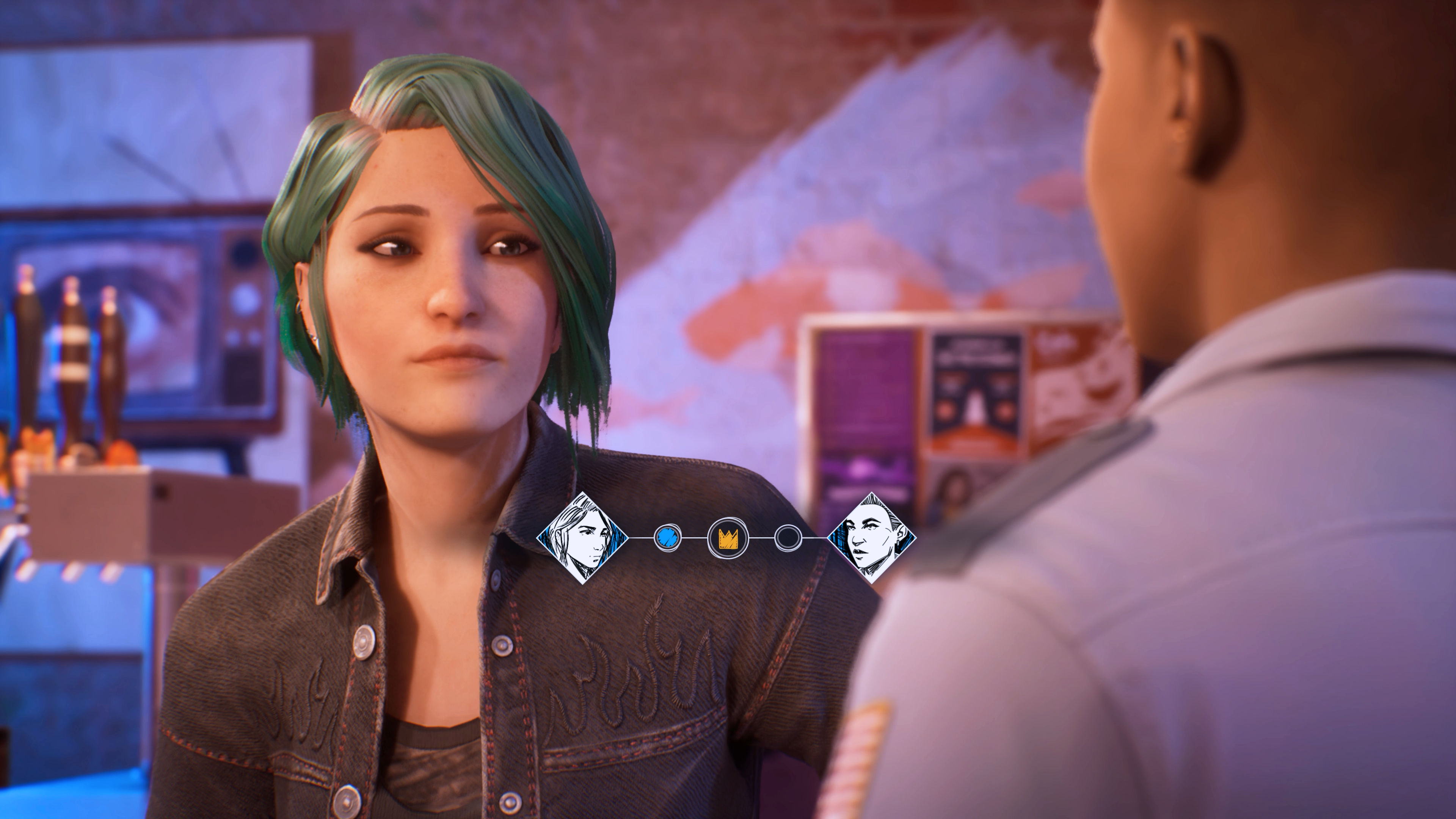 Chloe can help Max save Caledon University with her classic Backtalk ability, previously seen in Life is Strange: Before the Storm.