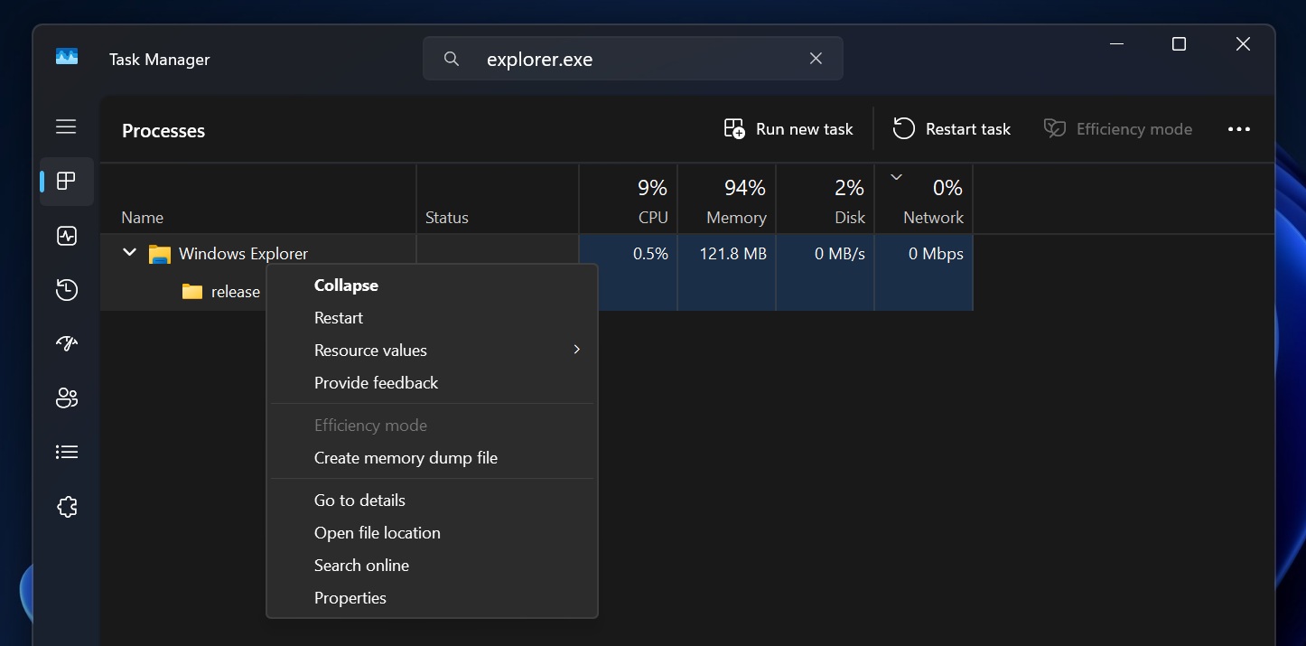 Microsoft сообщает, что последняя проблема в Windows 11 приводит к сбою explorer.exe и исчезновению панели задач, но исправление уже доступно