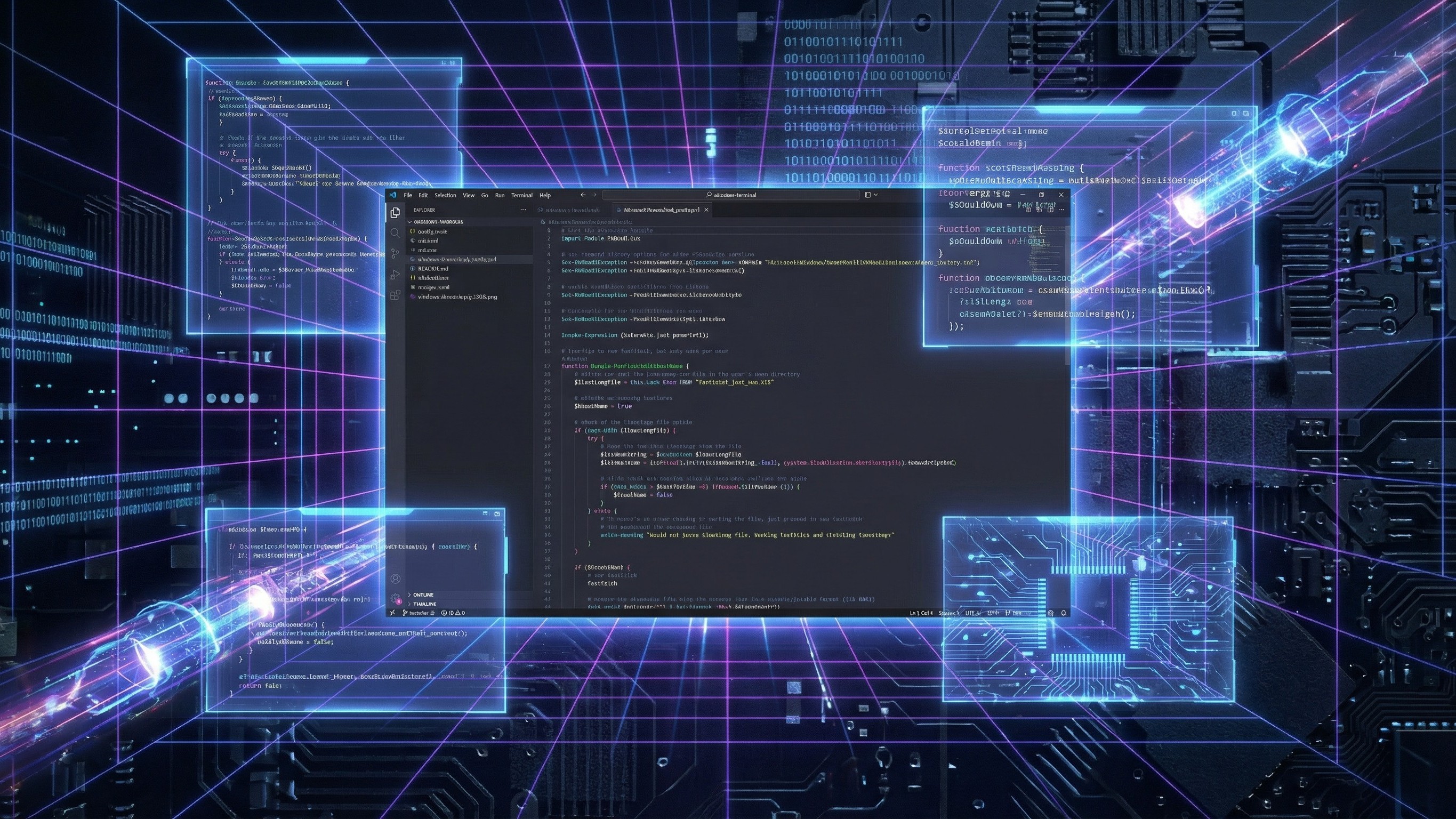 Скриншот Visual Studio Code, показывающий файл toml