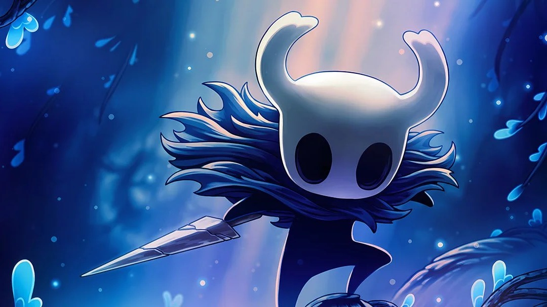 Ключевое изображение главного героя Hollow Knight