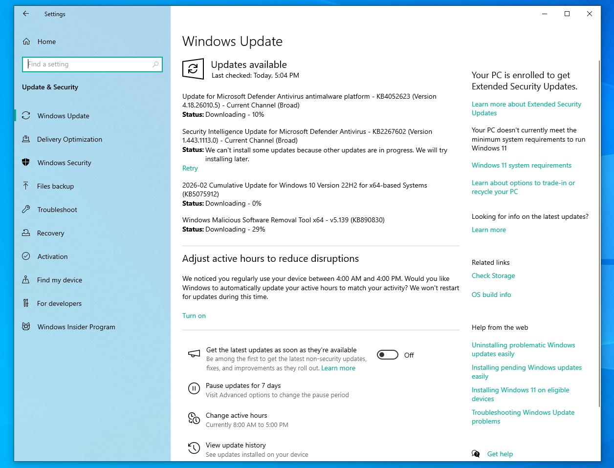 Изображение к статье: Windows 10 KB5075912: Прощайте, глюки выключения и привет, красивые папки! - Windows 10 на MSReview.net