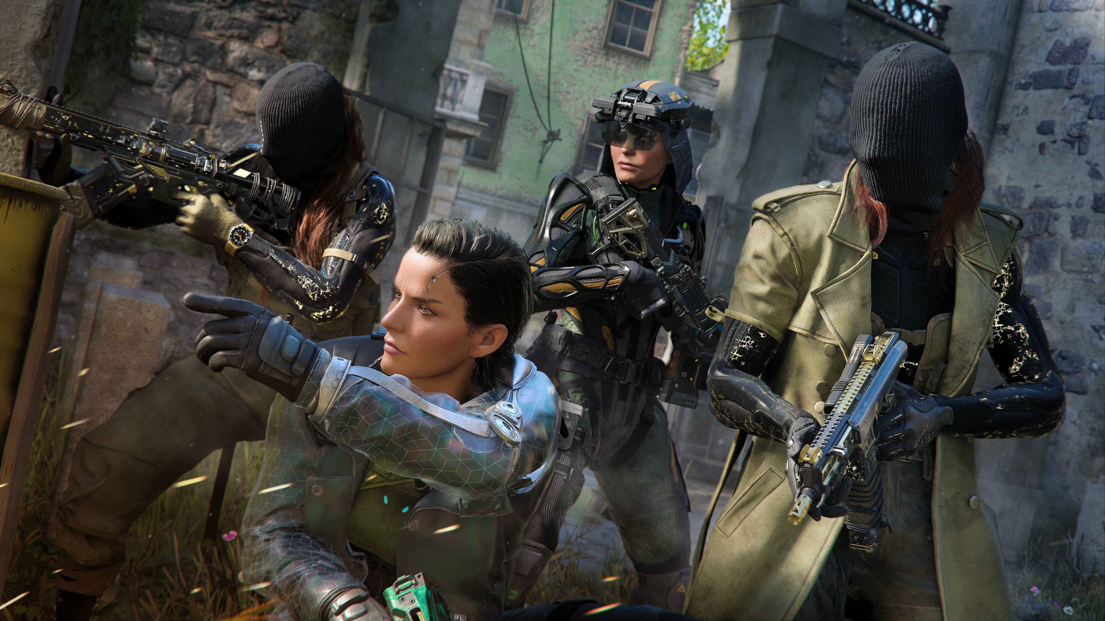 Скриншот из Call of Duty: Black Ops 7, показывающий скины из второго сезона.