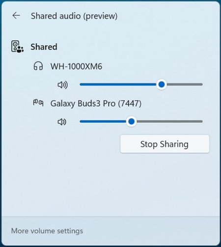 Совместный звук