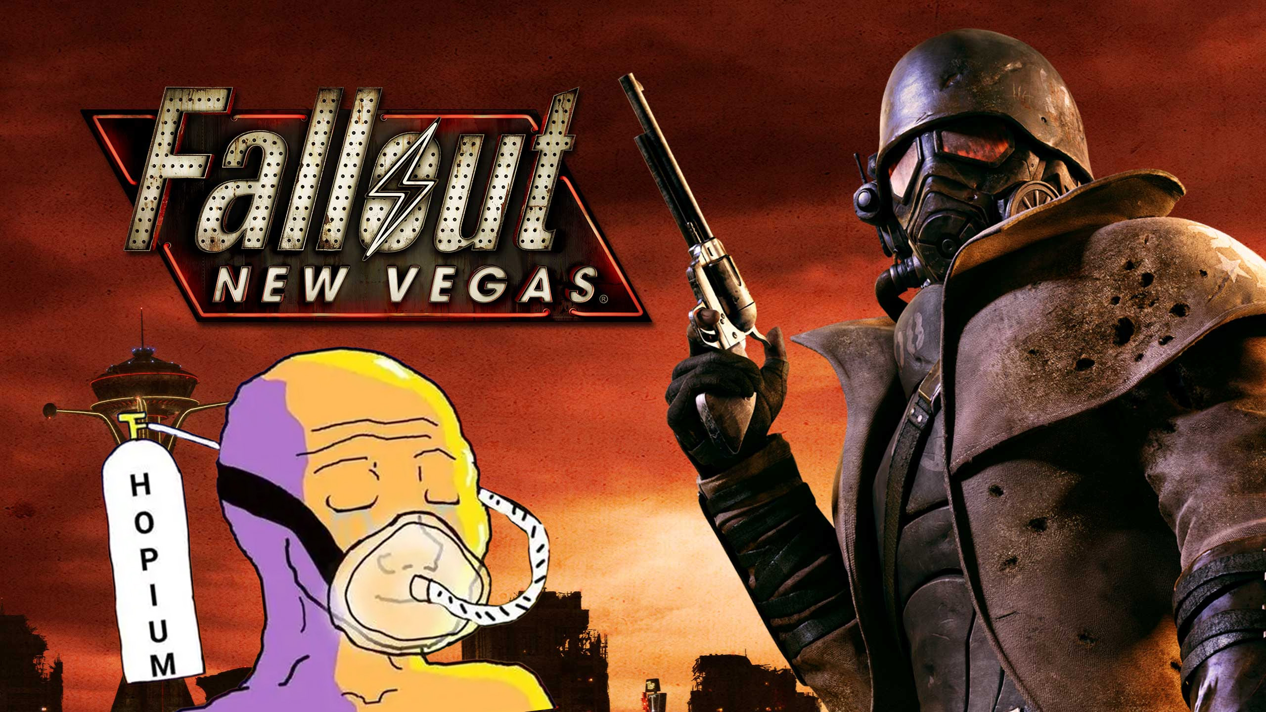 Ключевой арт Fallout: New Vegas
